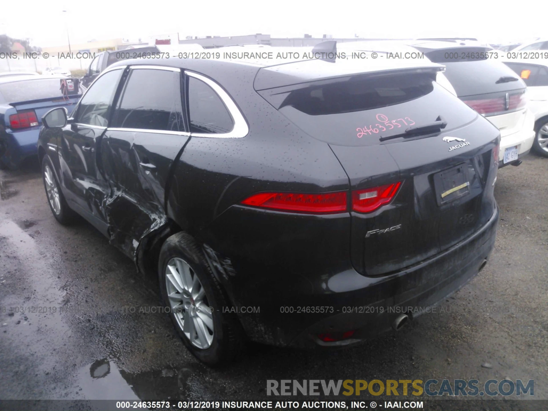 3 Photograph of a damaged car SADCK2GX9KA391429 JAGUAR F-PACE 2019