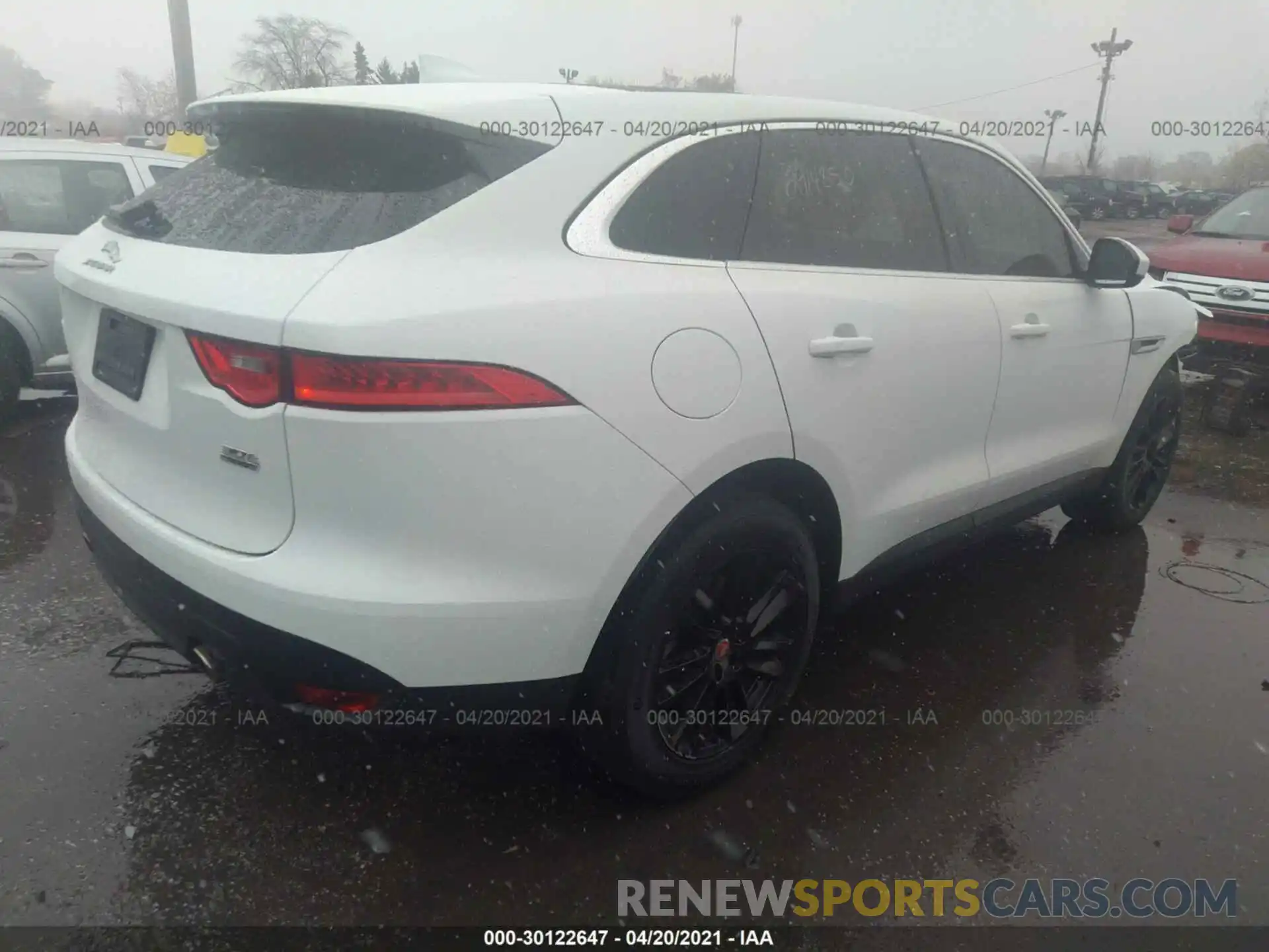 4 Фотография поврежденного автомобиля SADCK2GX9KA392712 JAGUAR F-PACE 2019