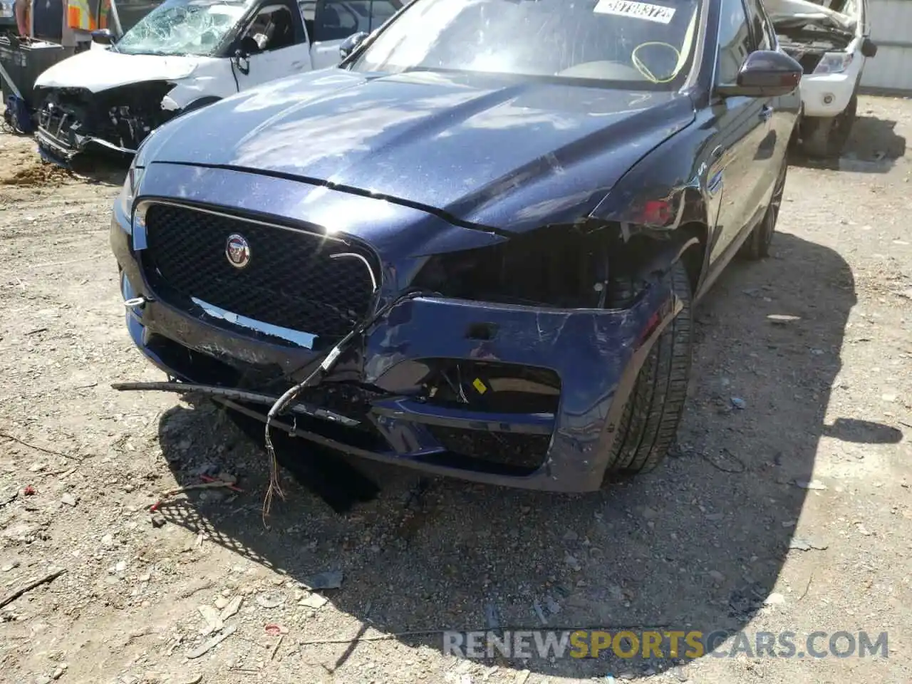 9 Photograph of a damaged car SADCK2GXXKA352669 JAGUAR F-PACE 2019