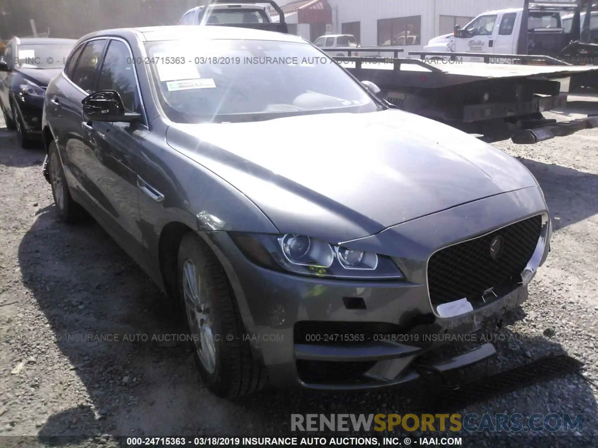 1 Photograph of a damaged car SADCK2GXXKA392525 JAGUAR F-PACE 2019