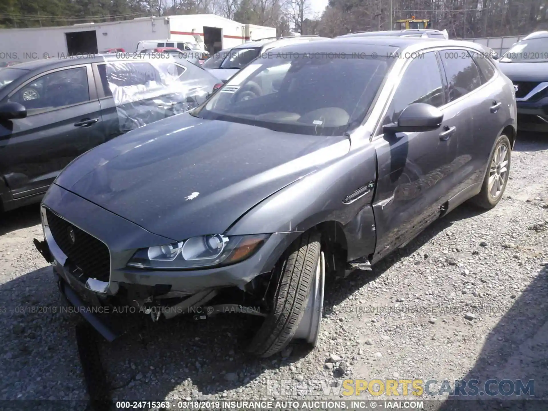 2 Photograph of a damaged car SADCK2GXXKA392525 JAGUAR F-PACE 2019