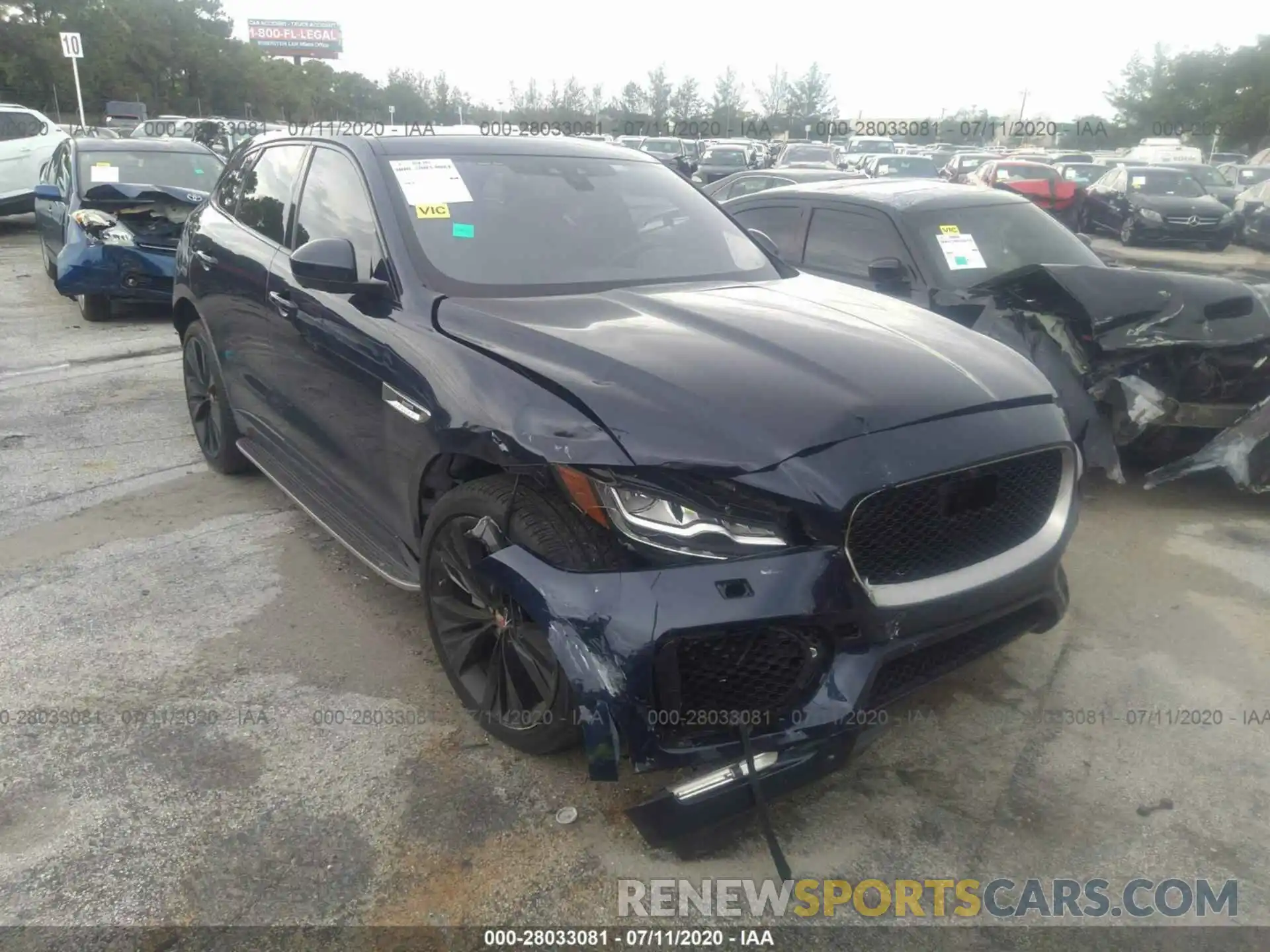 6 Photograph of a damaged car SADCL2FX2KA356584 JAGUAR F-PACE 2019