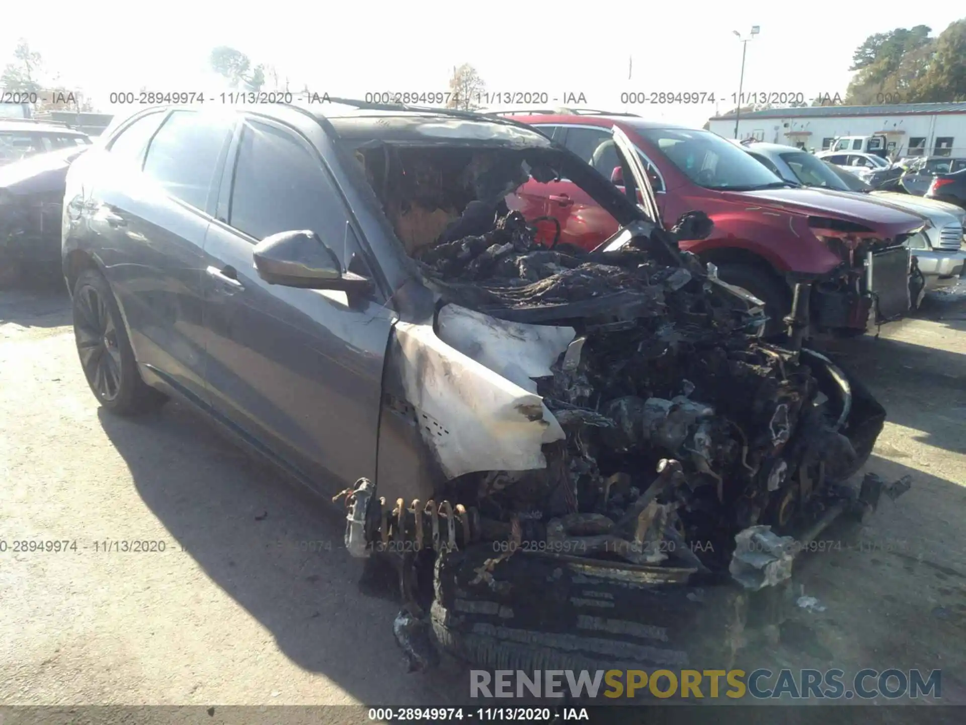 1 Photograph of a damaged car SADCL2FX3KA367710 JAGUAR F-PACE 2019