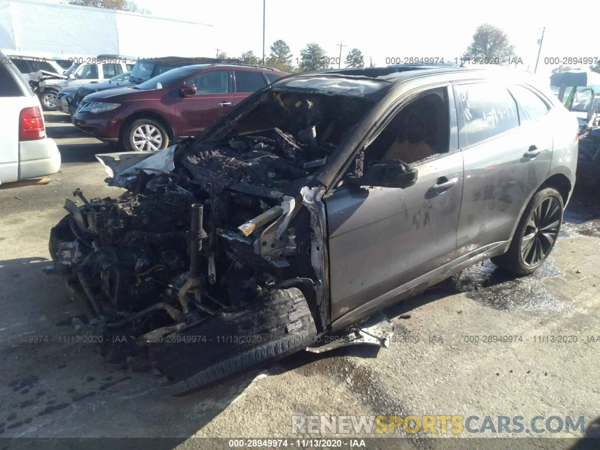 2 Photograph of a damaged car SADCL2FX3KA367710 JAGUAR F-PACE 2019