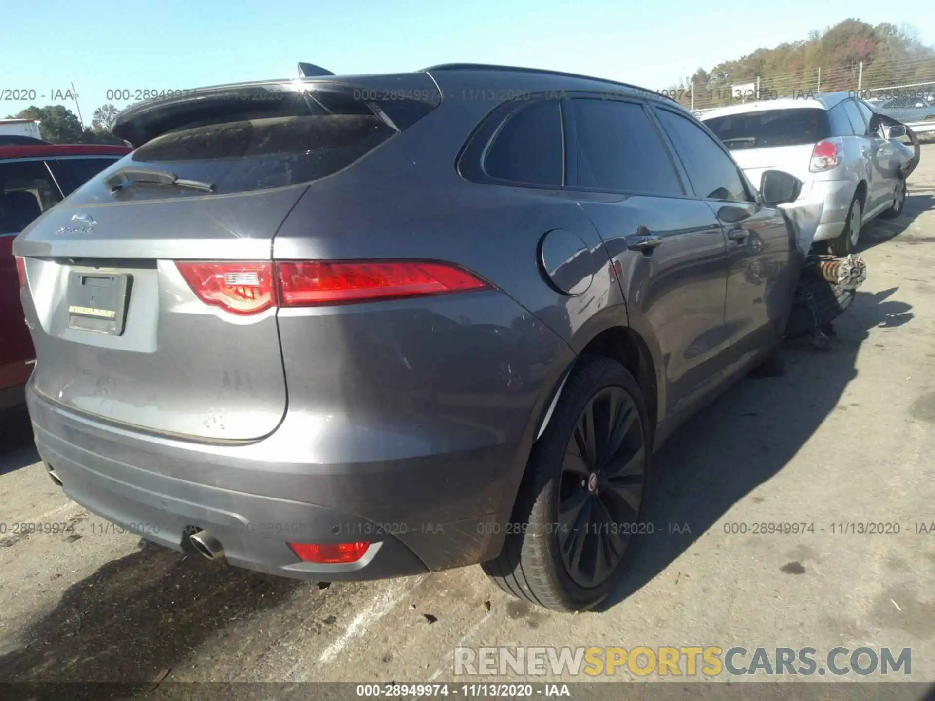 4 Фотография поврежденного автомобиля SADCL2FX3KA367710 JAGUAR F-PACE 2019