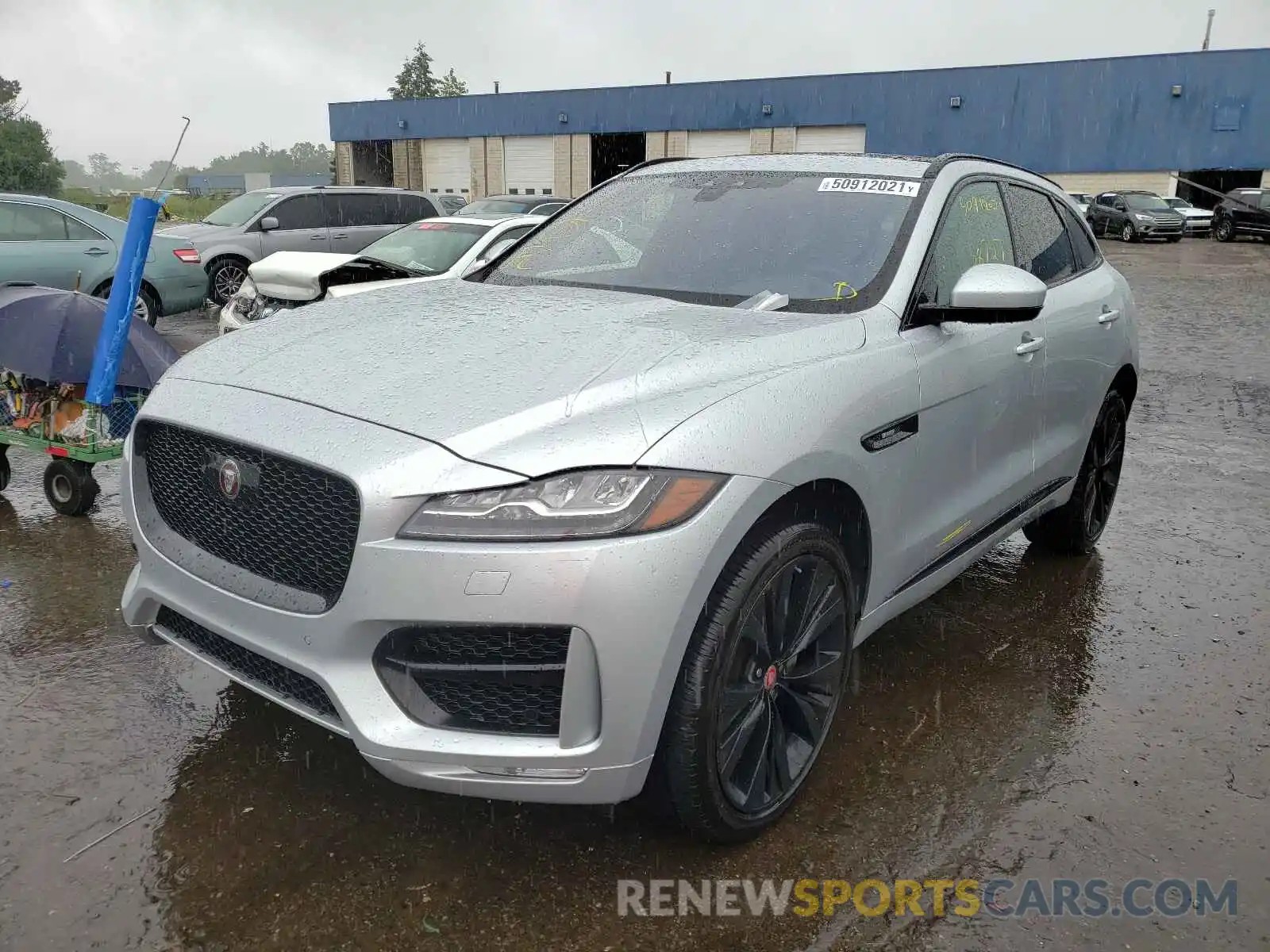 2 Photograph of a damaged car SADCL2FX7KA365085 JAGUAR F-PACE 2019