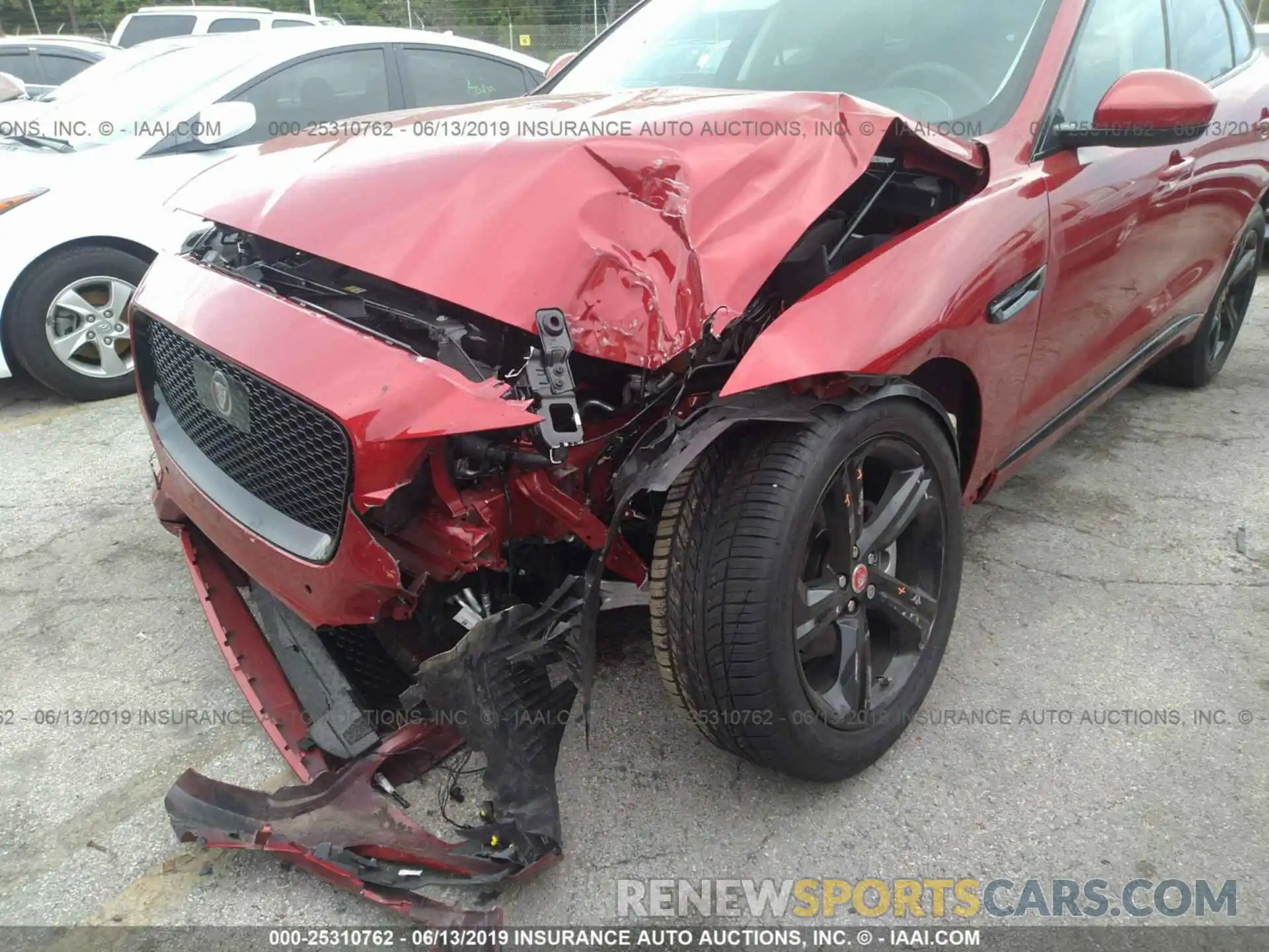 6 Photograph of a damaged car SADCL2FX9KA397536 JAGUAR F-PACE 2019