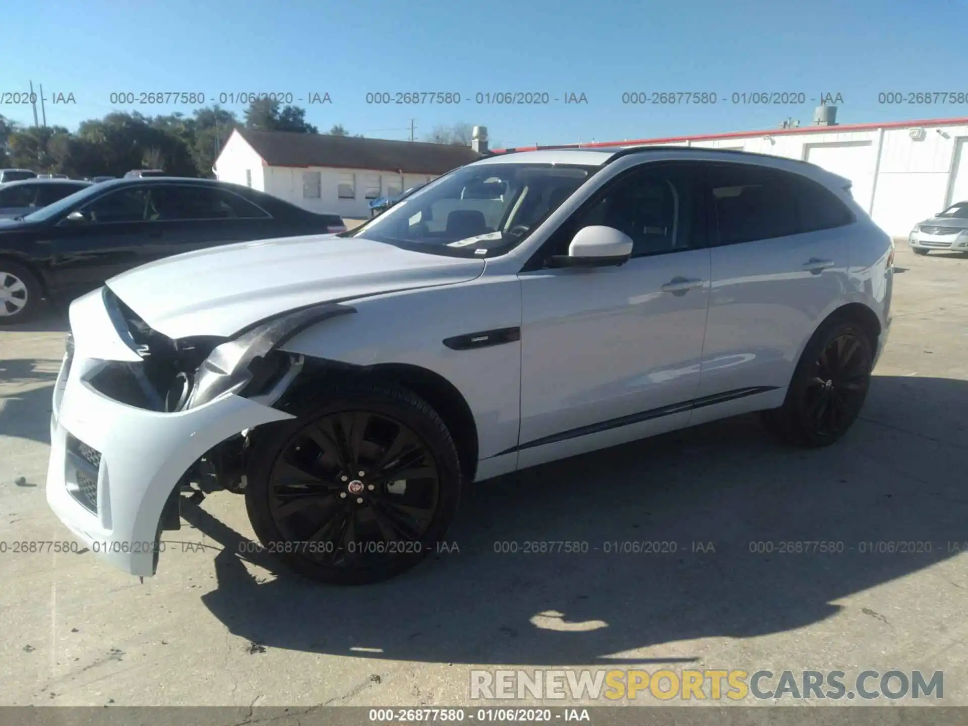 2 Photograph of a damaged car SADCL2FXXKA362326 JAGUAR F-PACE 2019