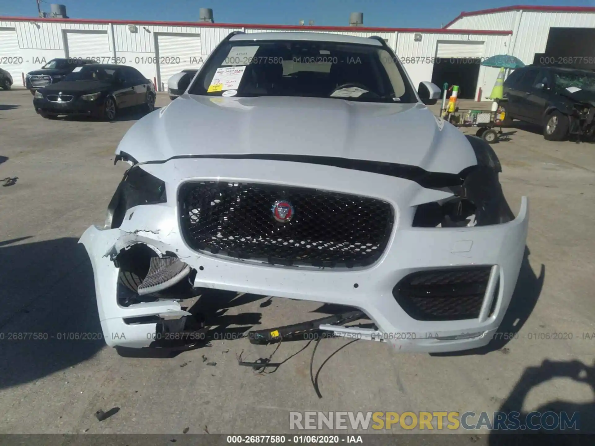 6 Photograph of a damaged car SADCL2FXXKA362326 JAGUAR F-PACE 2019