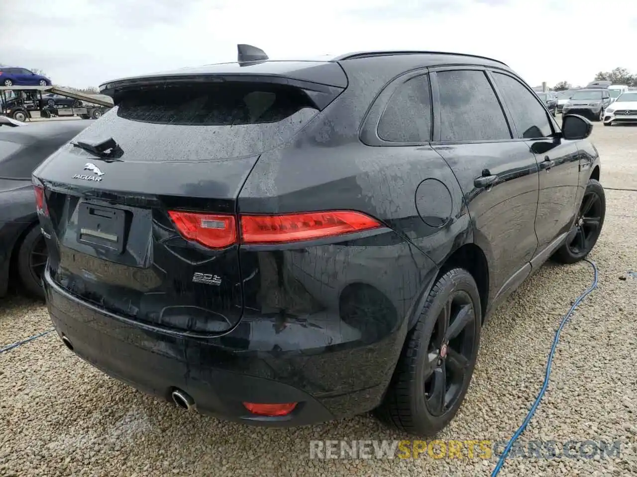 4 Photograph of a damaged car SADCL2GX1KA354629 JAGUAR F-PACE 2019