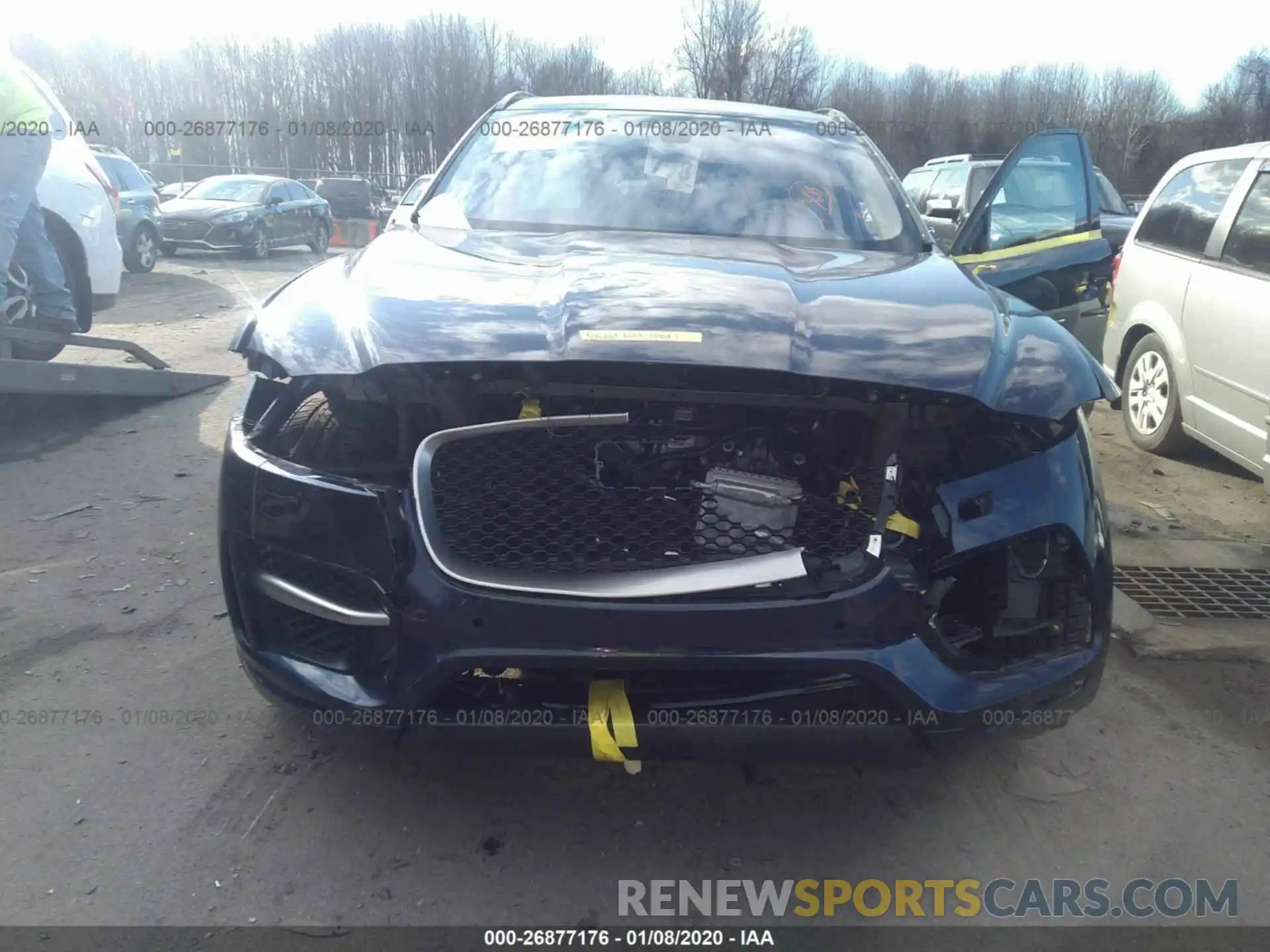 6 Photograph of a damaged car SADCL2GX3KA353837 JAGUAR F-PACE 2019