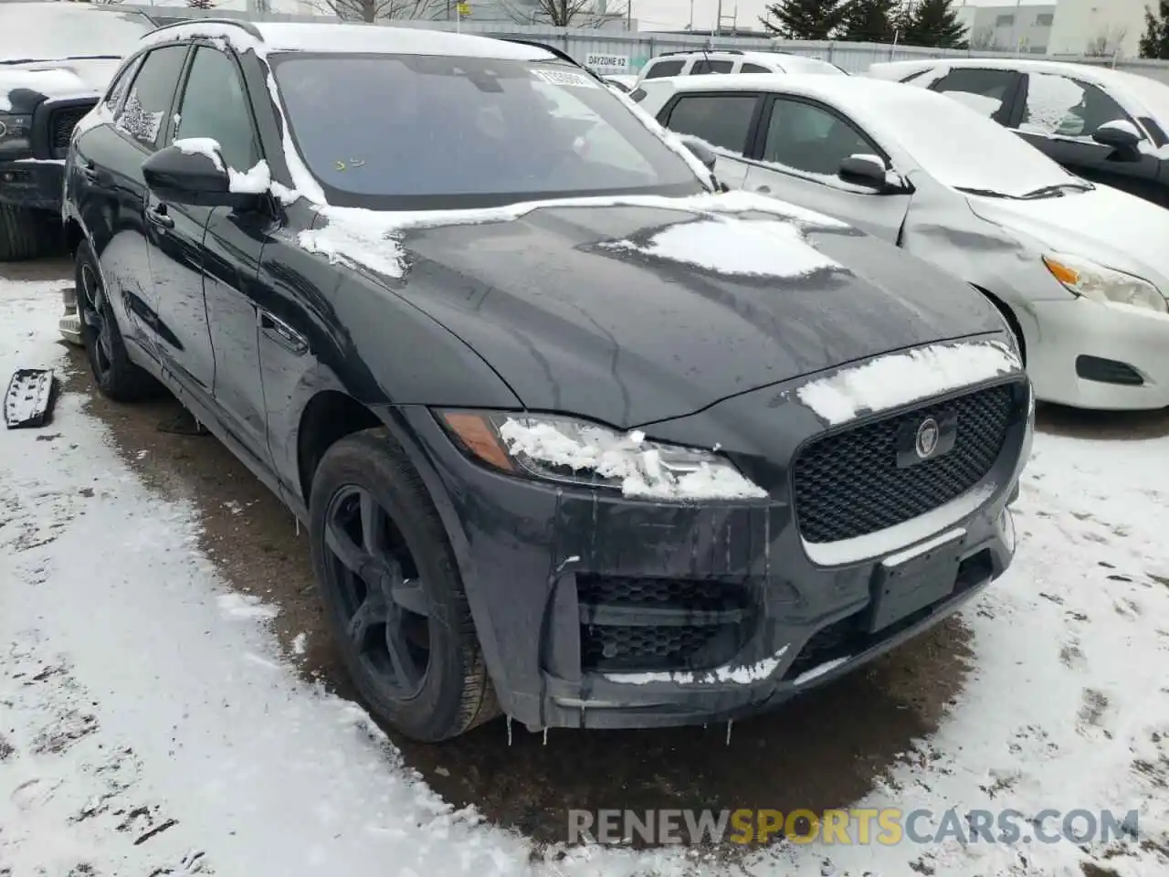 1 Photograph of a damaged car SADCL2GX3KA399684 JAGUAR F-PACE 2019