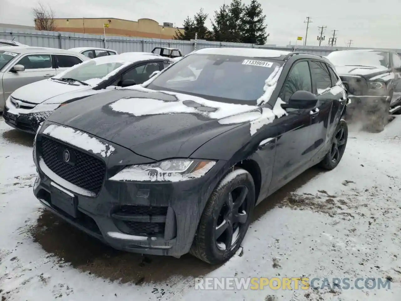 2 Фотография поврежденного автомобиля SADCL2GX3KA399684 JAGUAR F-PACE 2019