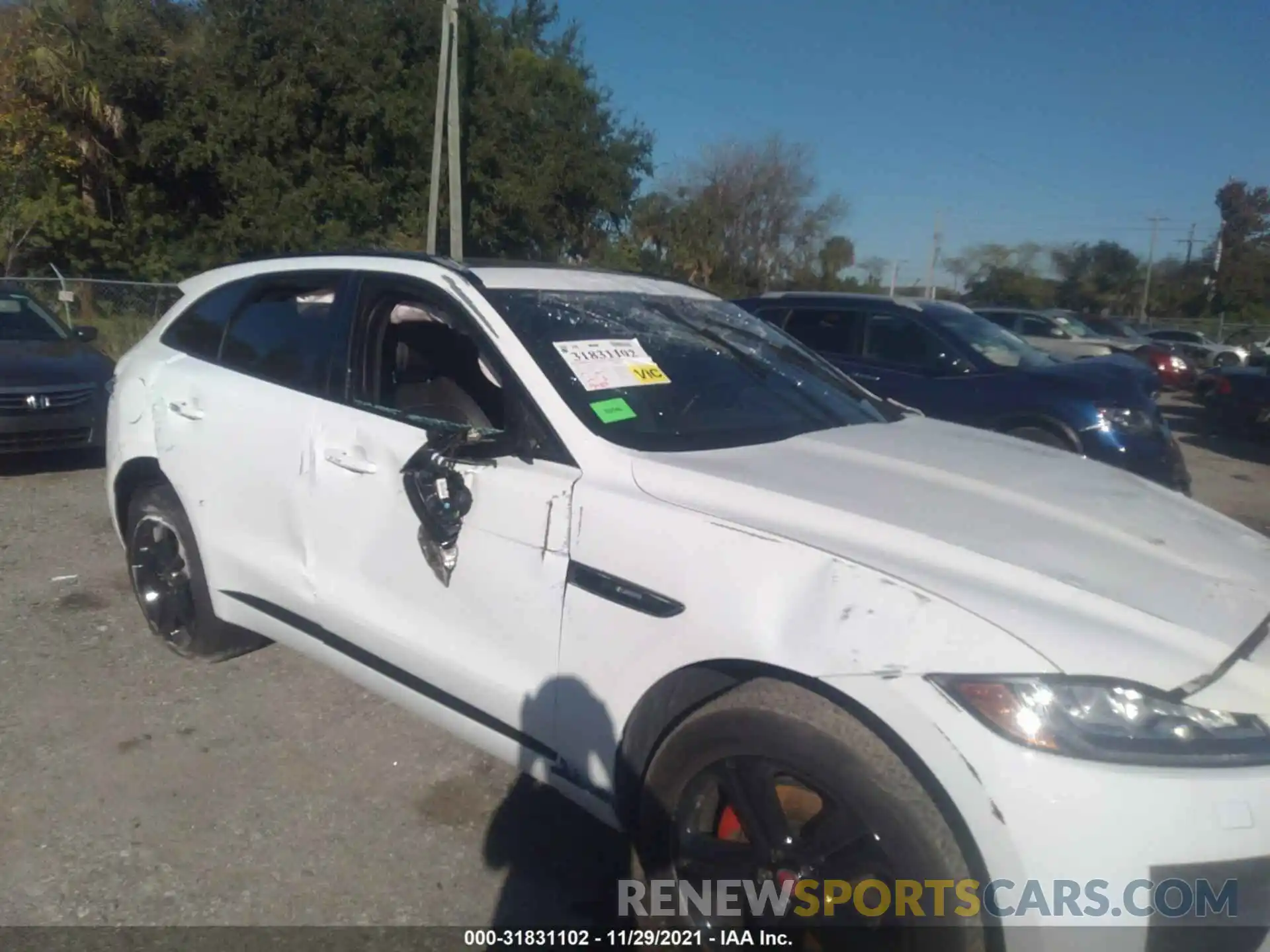 6 Photograph of a damaged car SADCL2GX4KA397118 JAGUAR F-PACE 2019