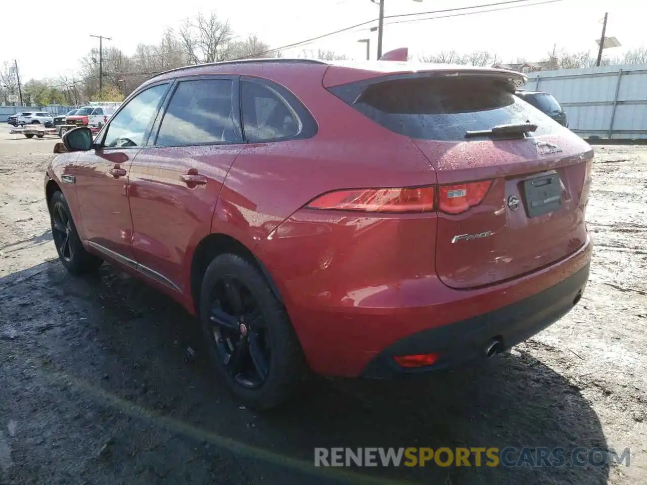 3 Фотография поврежденного автомобиля SADCL2GX5KA605877 JAGUAR F-PACE 2019