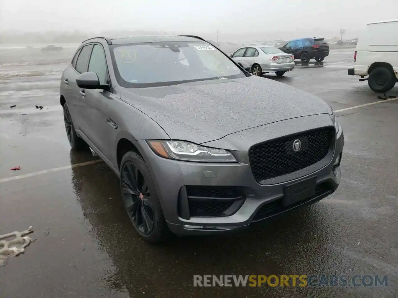 1 Photograph of a damaged car SADCL2GX6KA396715 JAGUAR F-PACE 2019