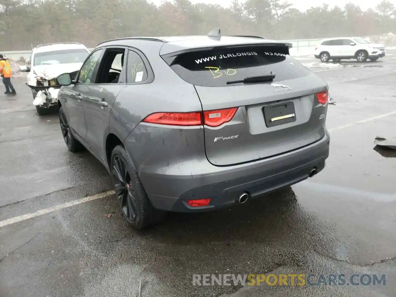 3 Photograph of a damaged car SADCL2GX6KA396715 JAGUAR F-PACE 2019