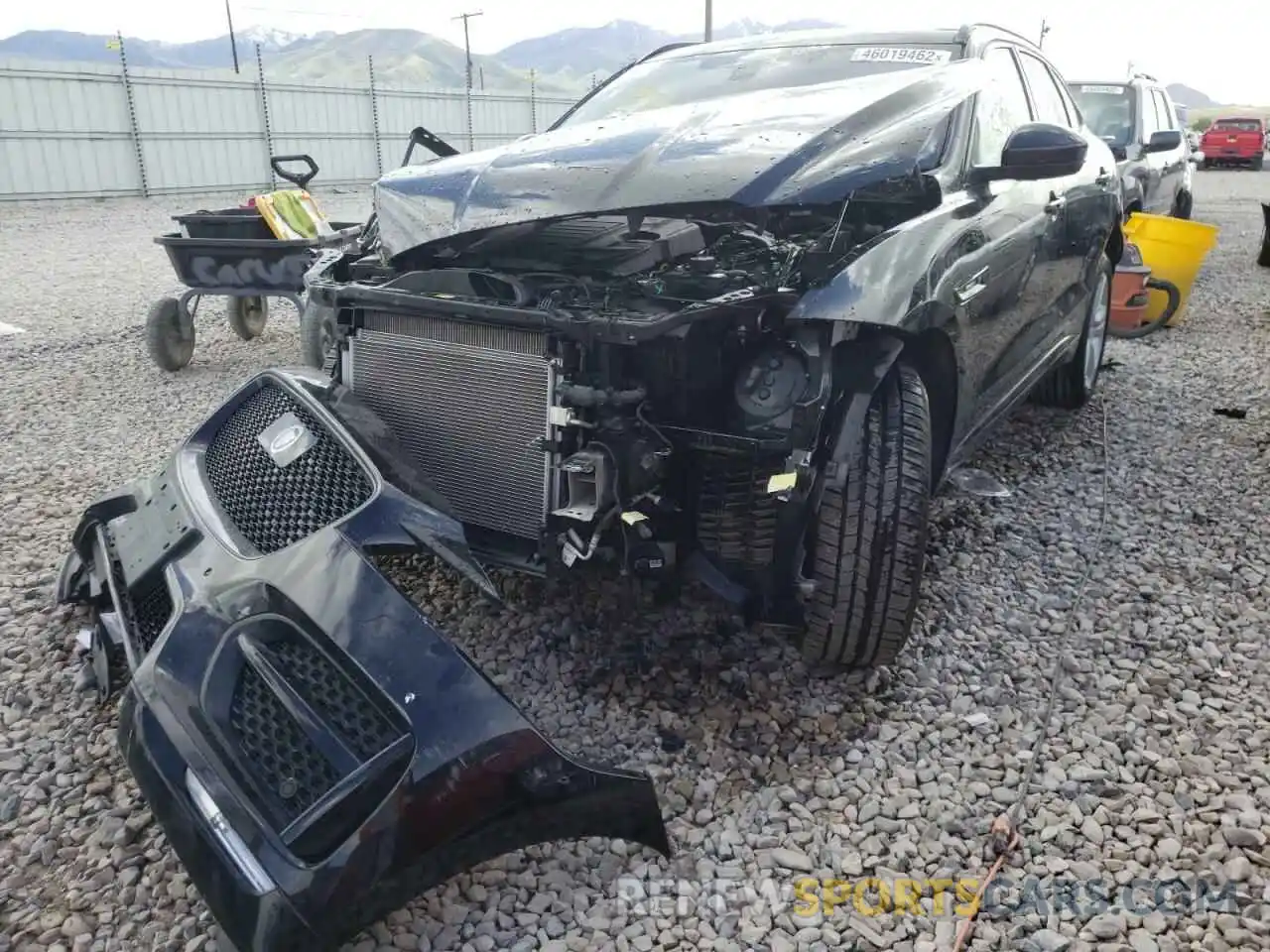 10 Photograph of a damaged car SADCL2GX7KA397078 JAGUAR F-PACE 2019