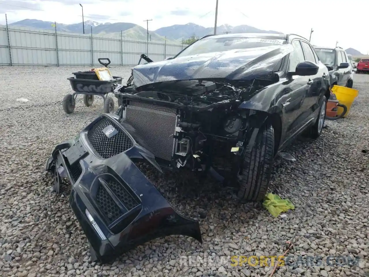 2 Photograph of a damaged car SADCL2GX7KA397078 JAGUAR F-PACE 2019