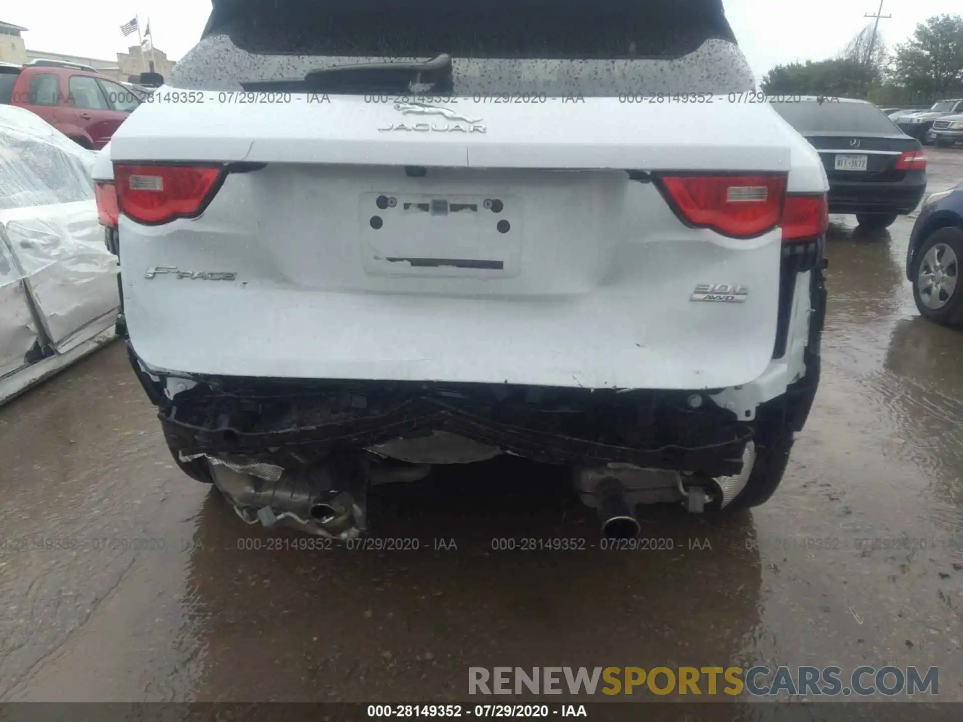 6 Photograph of a damaged car SADCL2GX9KA360498 JAGUAR F-PACE 2019