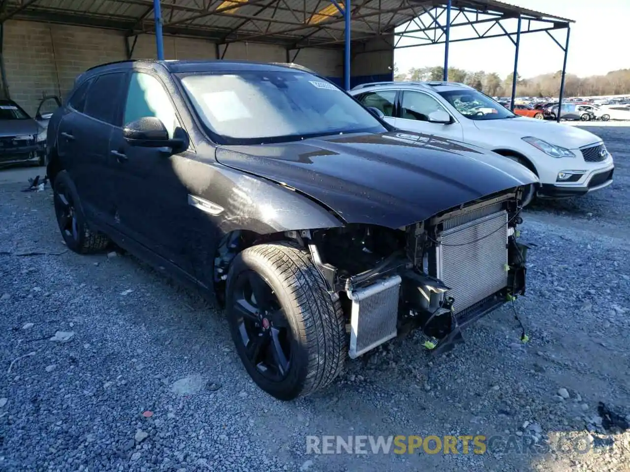 1 Photograph of a damaged car SADCL2GX9KA367872 JAGUAR F-PACE 2019