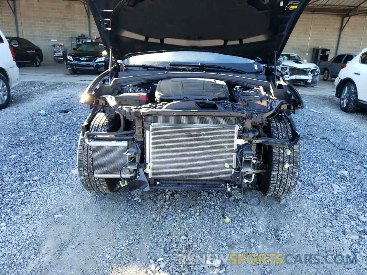 9 Photograph of a damaged car SADCL2GX9KA367872 JAGUAR F-PACE 2019