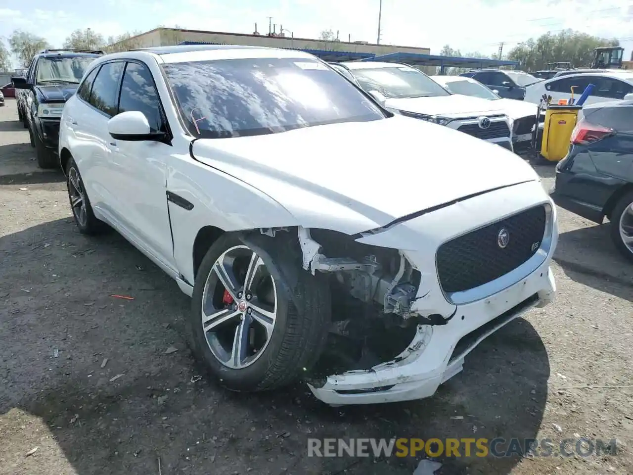 1 Photograph of a damaged car SADCM2FV0KA399106 JAGUAR F-PACE 2019