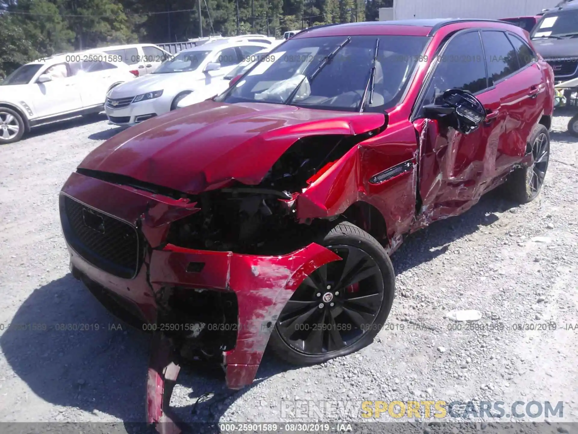 2 Photograph of a damaged car SADCM2FV0KA610238 JAGUAR F-PACE 2019