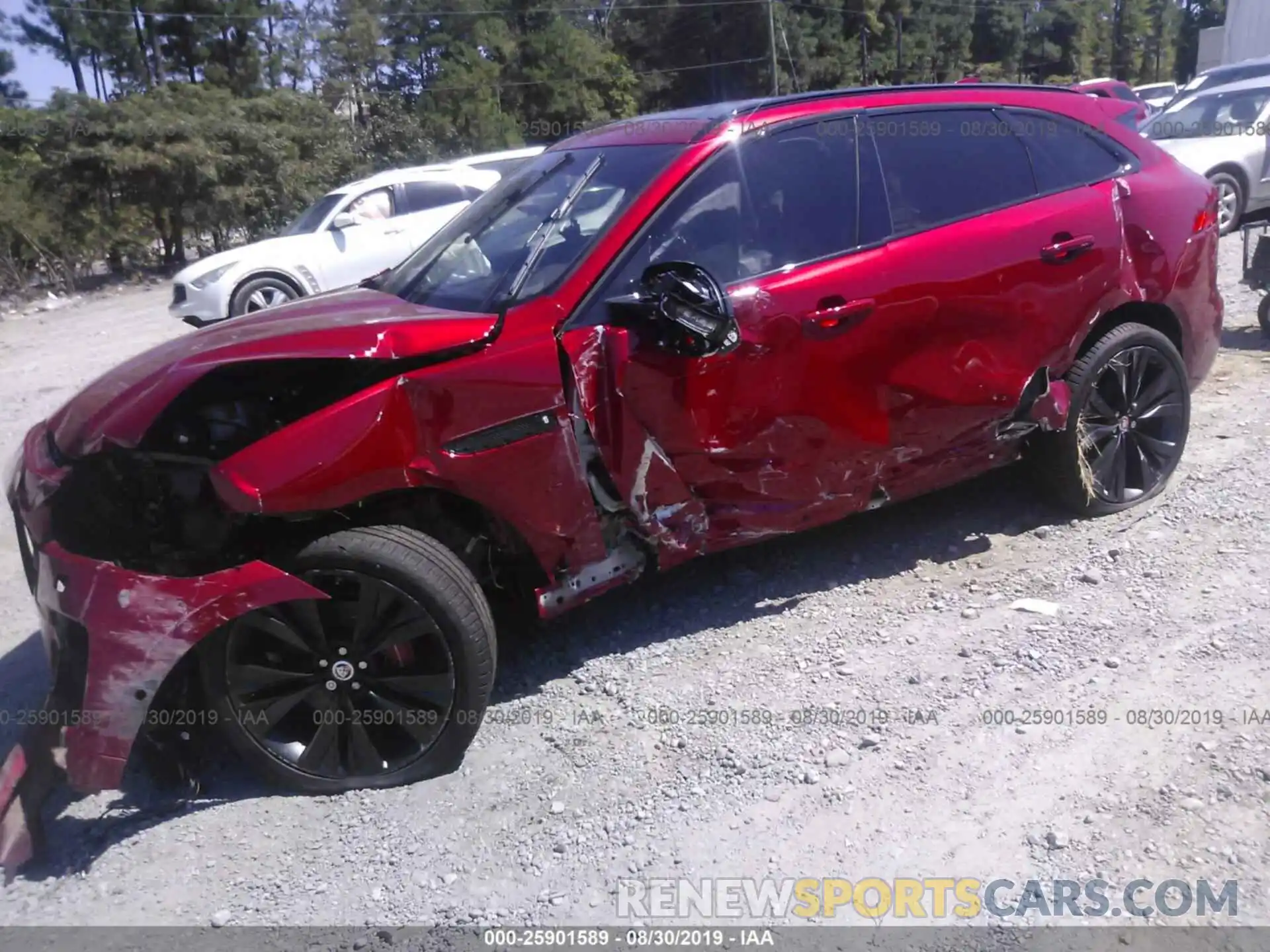 6 Photograph of a damaged car SADCM2FV0KA610238 JAGUAR F-PACE 2019