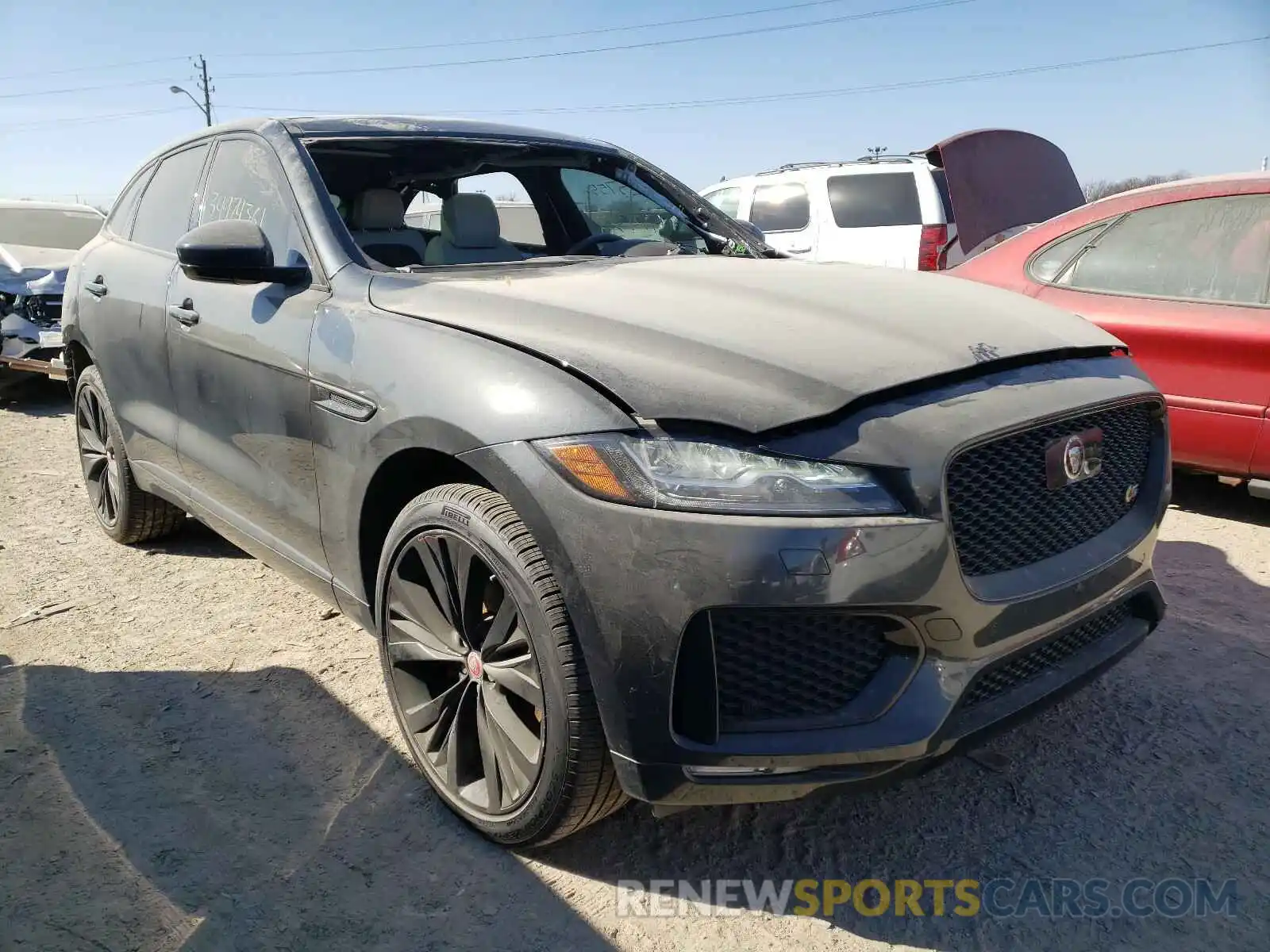 1 Photograph of a damaged car SADCM2FV1KA359682 JAGUAR F-PACE 2019