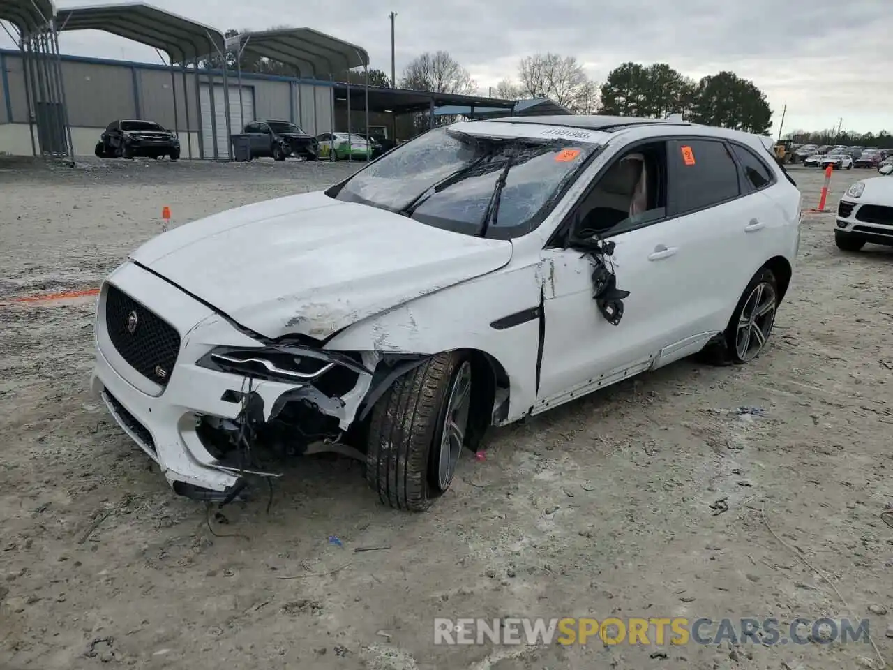 1 Photograph of a damaged car SADCM2FV1KA392682 JAGUAR F-PACE 2019