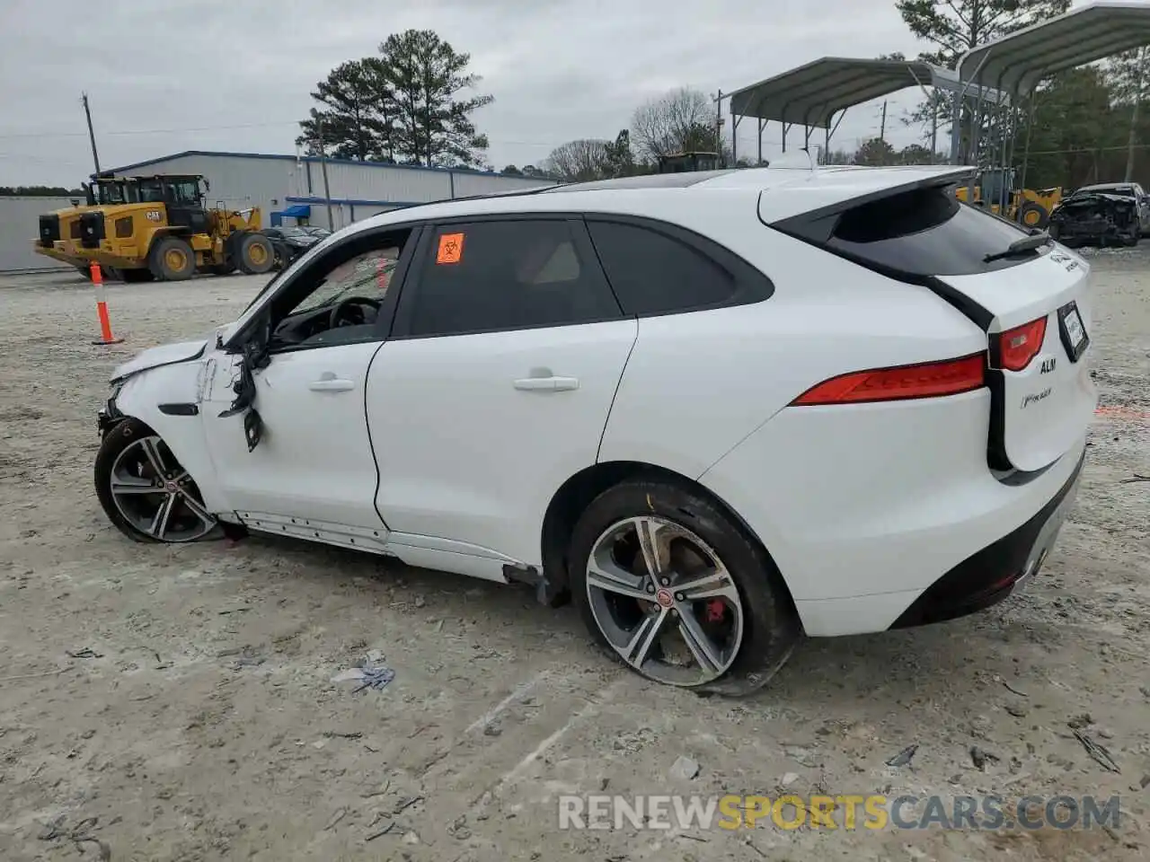 2 Photograph of a damaged car SADCM2FV1KA392682 JAGUAR F-PACE 2019