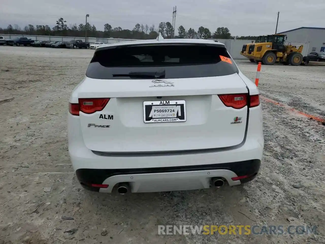 6 Photograph of a damaged car SADCM2FV1KA392682 JAGUAR F-PACE 2019