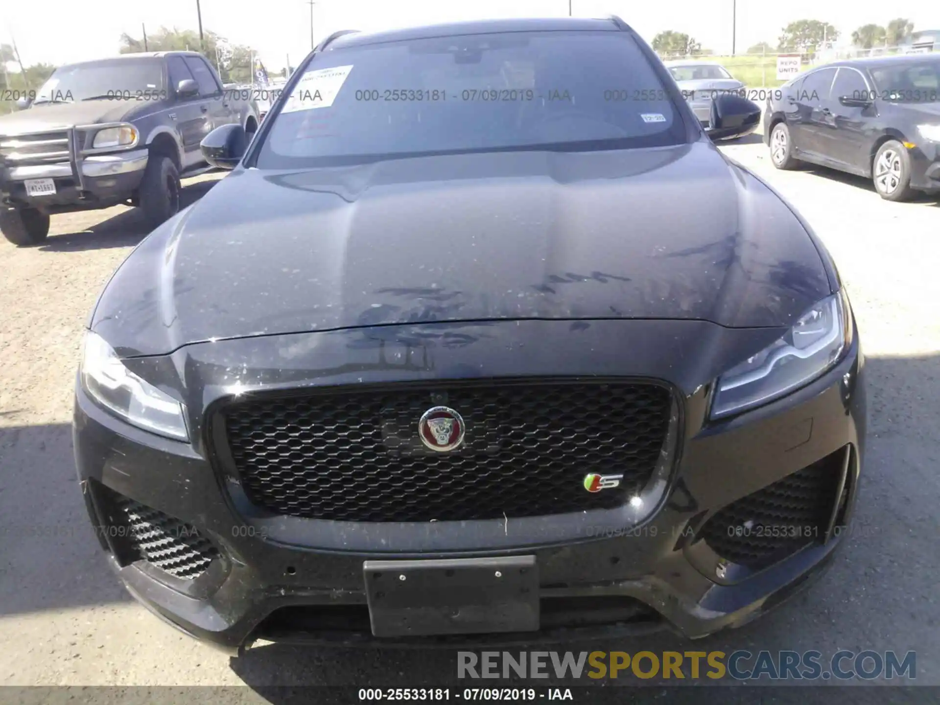 6 Фотография поврежденного автомобиля SADCM2FV1KA395226 JAGUAR F-PACE 2019