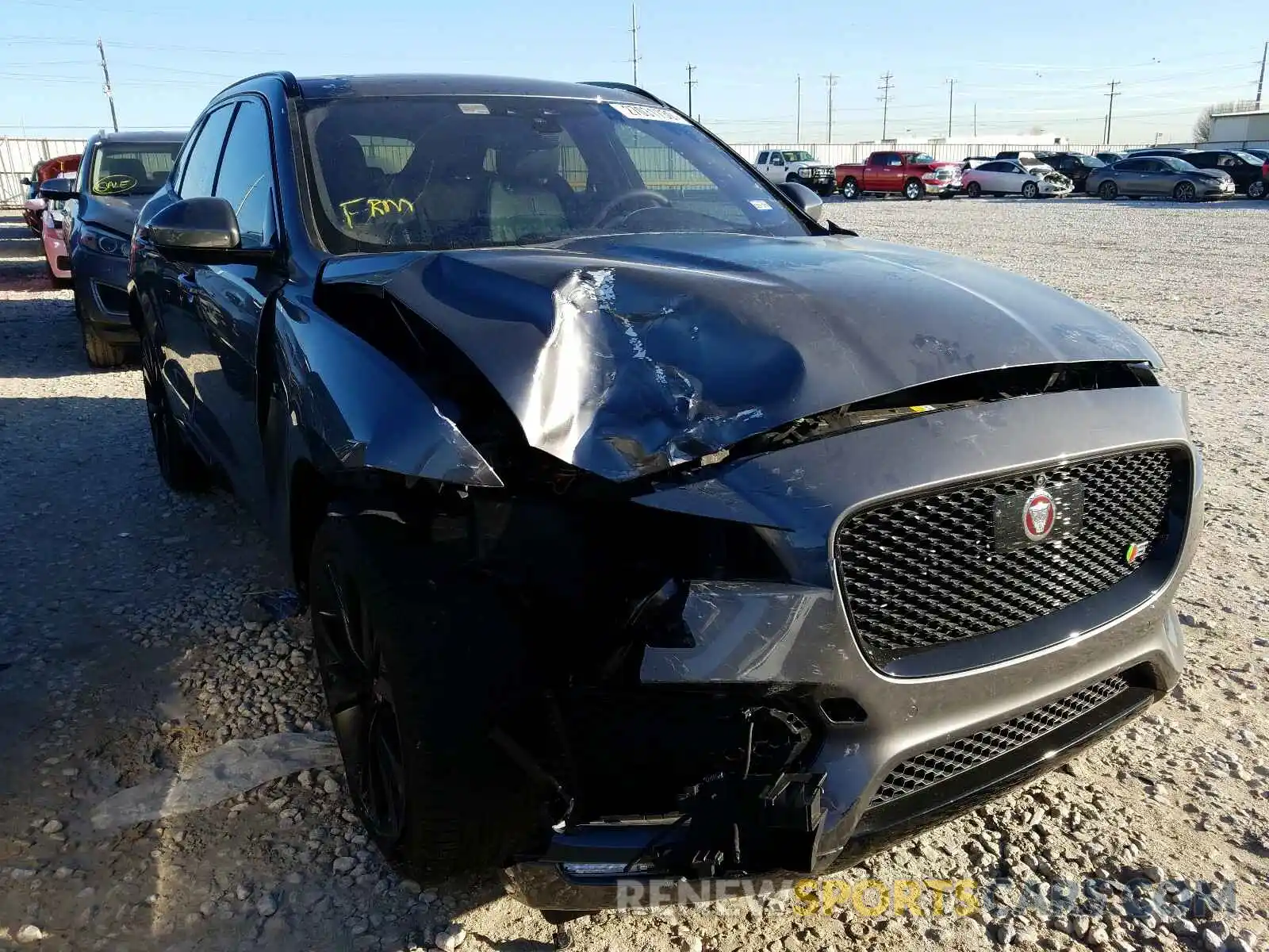 1 Photograph of a damaged car SADCM2FV1KA395341 JAGUAR F-PACE 2019