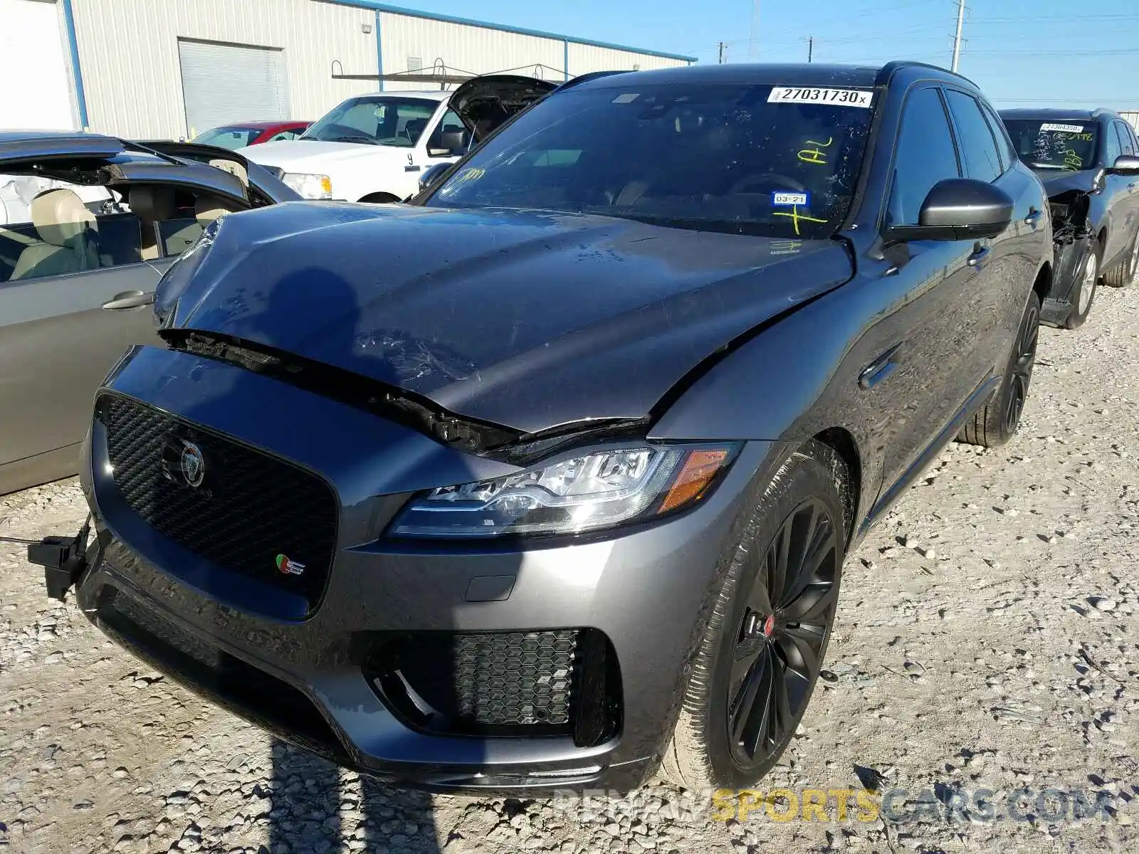 2 Photograph of a damaged car SADCM2FV1KA395341 JAGUAR F-PACE 2019