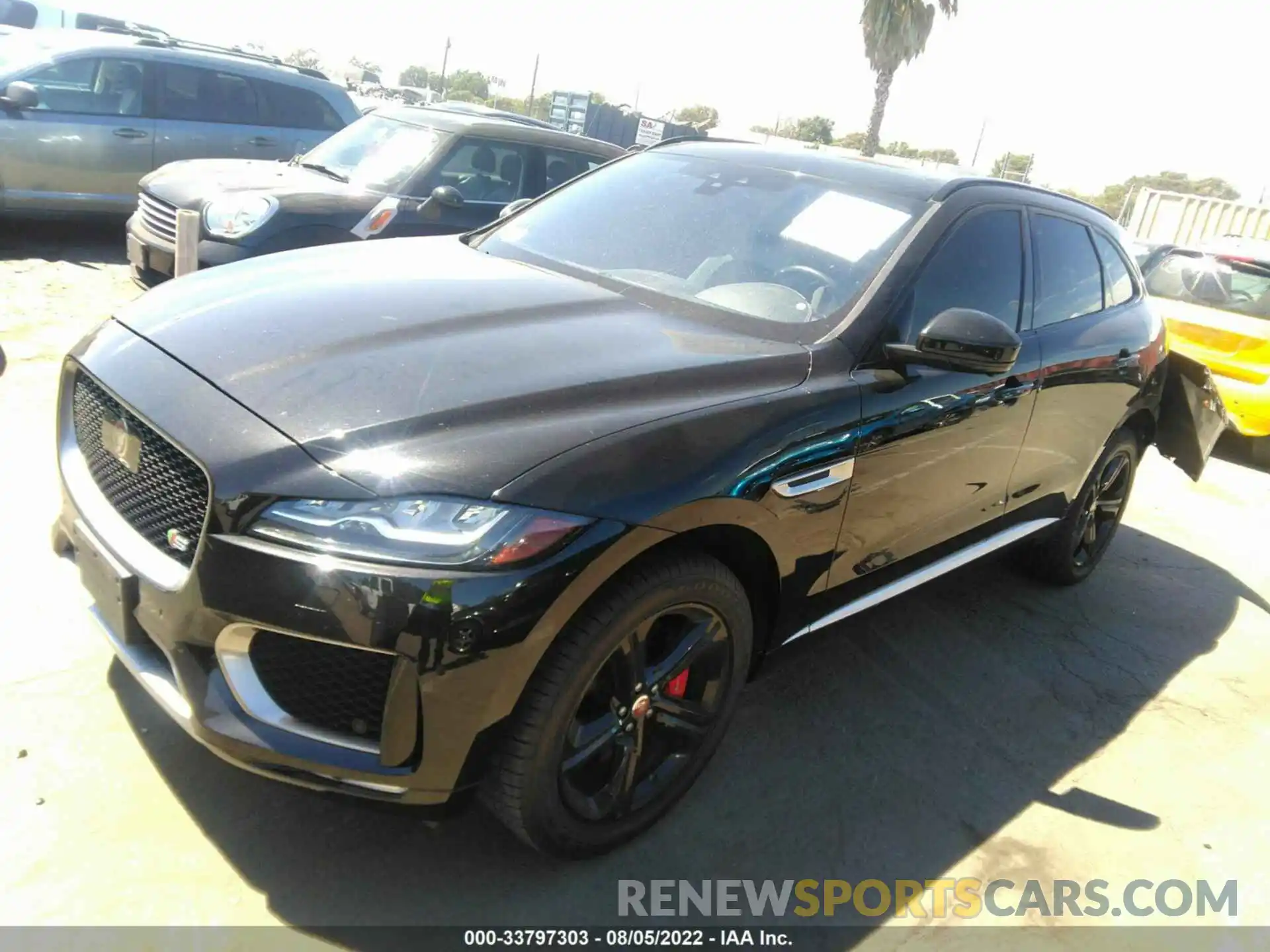 2 Photograph of a damaged car SADCM2FV1KA397395 JAGUAR F-PACE 2019