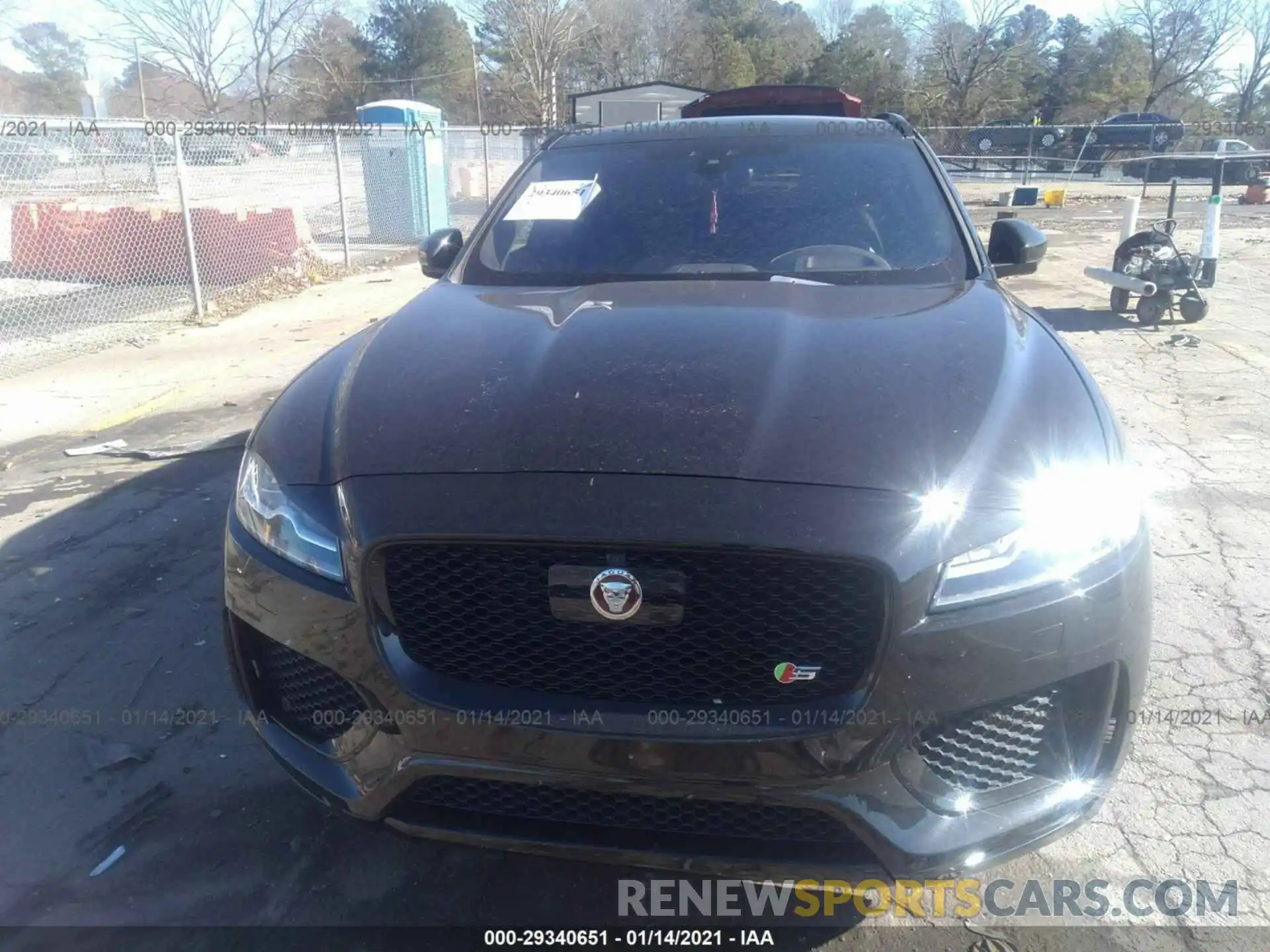 6 Photograph of a damaged car SADCM2FV1KA609681 JAGUAR F-PACE 2019