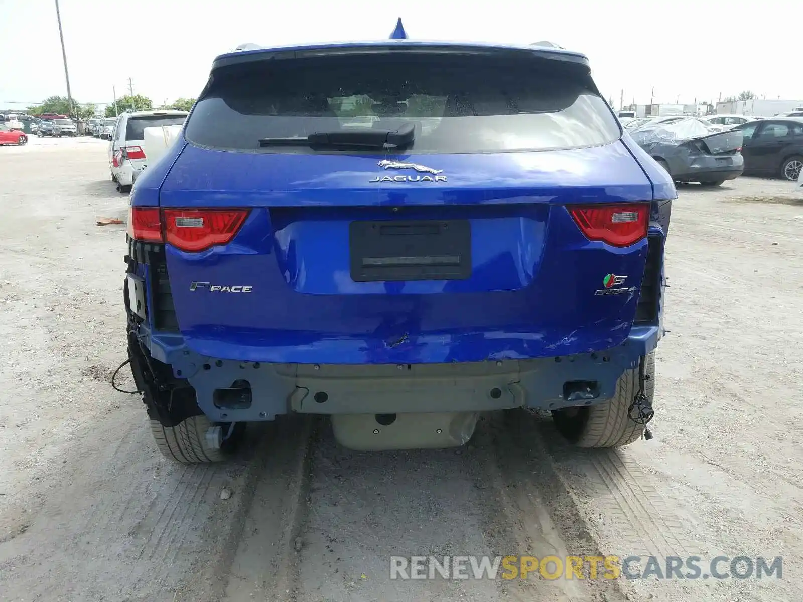 9 Photograph of a damaged car SADCM2FV2KA360694 JAGUAR F-PACE 2019