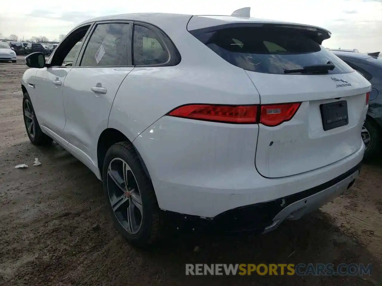 3 Фотография поврежденного автомобиля SADCM2FV2KA602674 JAGUAR F-PACE 2019