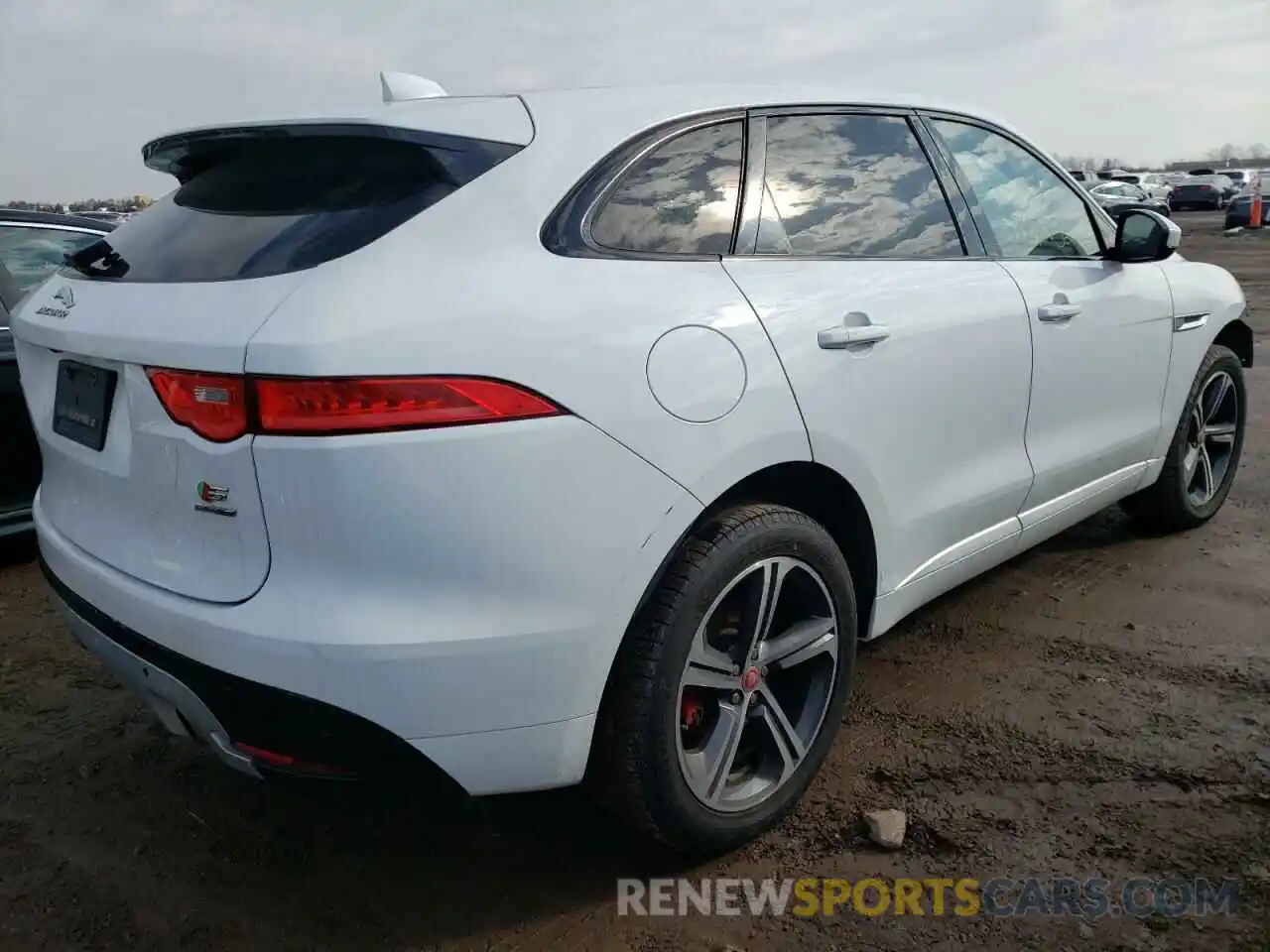 4 Фотография поврежденного автомобиля SADCM2FV2KA602674 JAGUAR F-PACE 2019