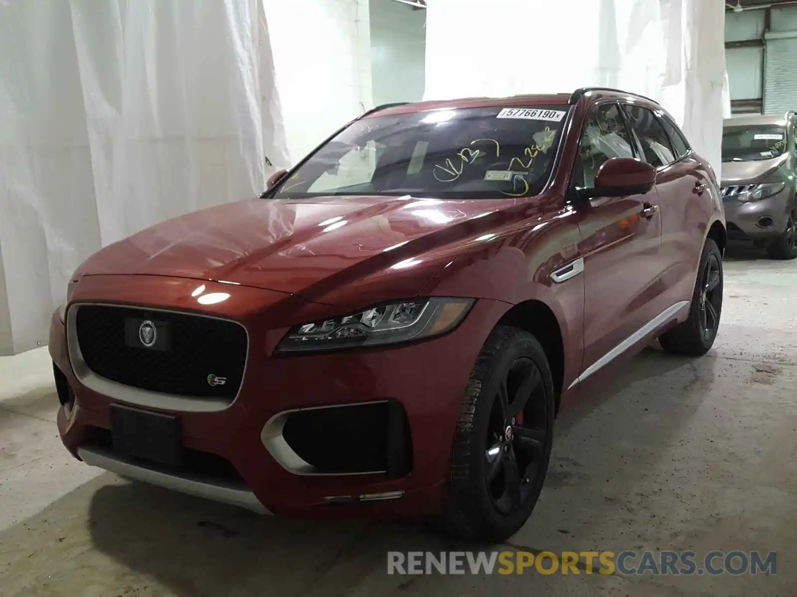 2 Фотография поврежденного автомобиля SADCM2FV2KA609897 JAGUAR F-PACE 2019