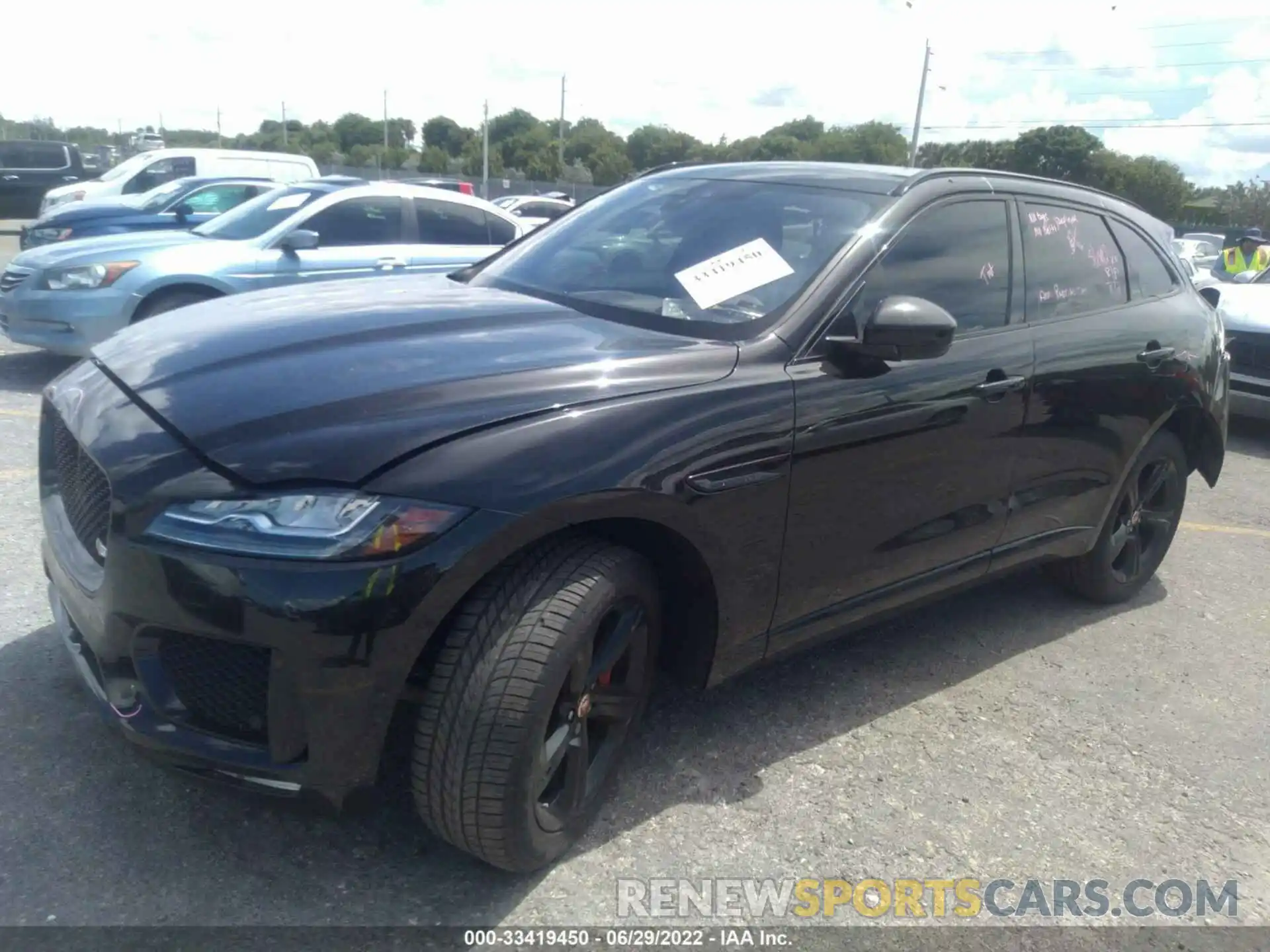 2 Photograph of a damaged car SADCM2FV2KA611309 JAGUAR F-PACE 2019