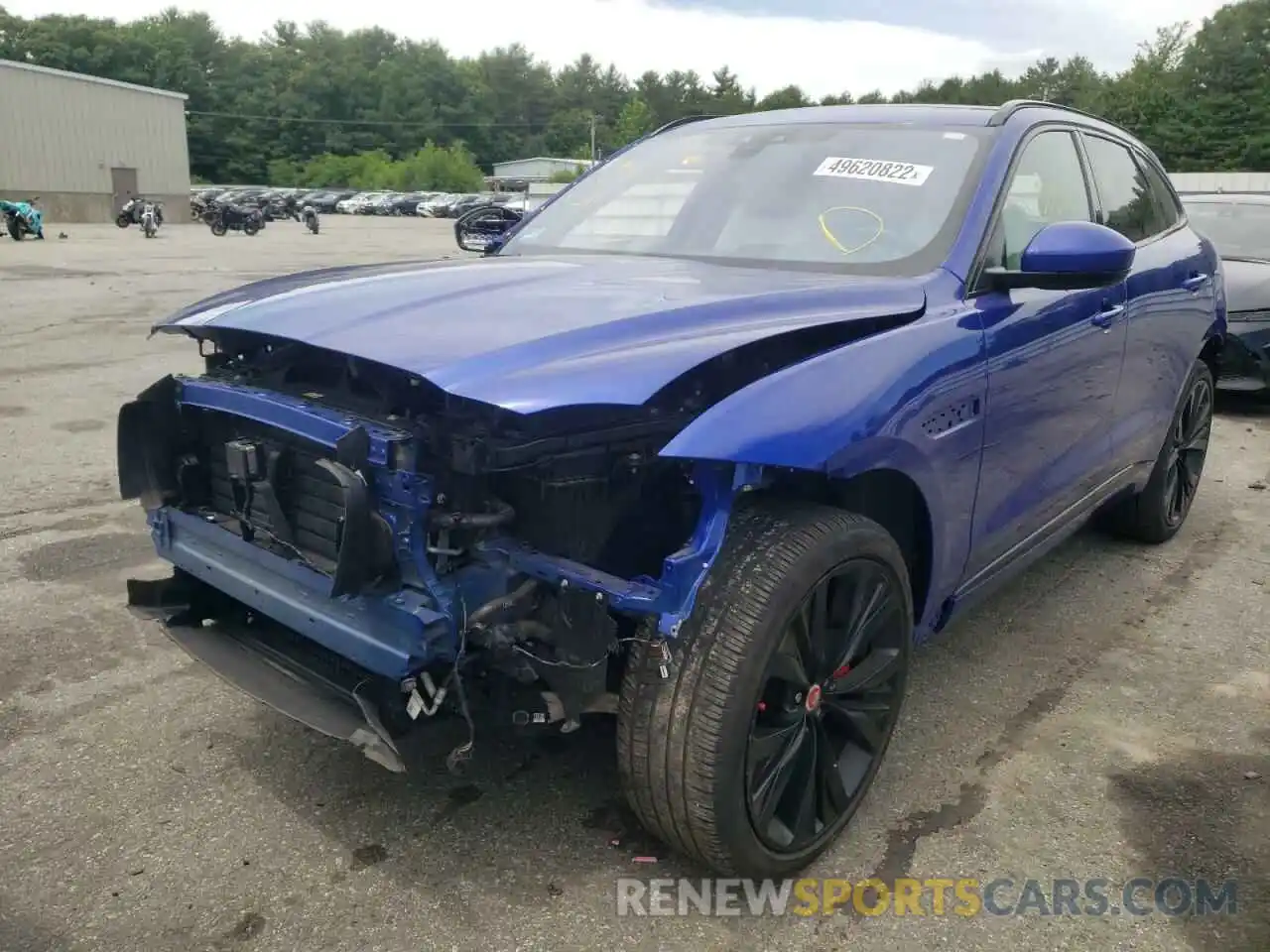 2 Photograph of a damaged car SADCM2FV3KA358937 JAGUAR F-PACE 2019