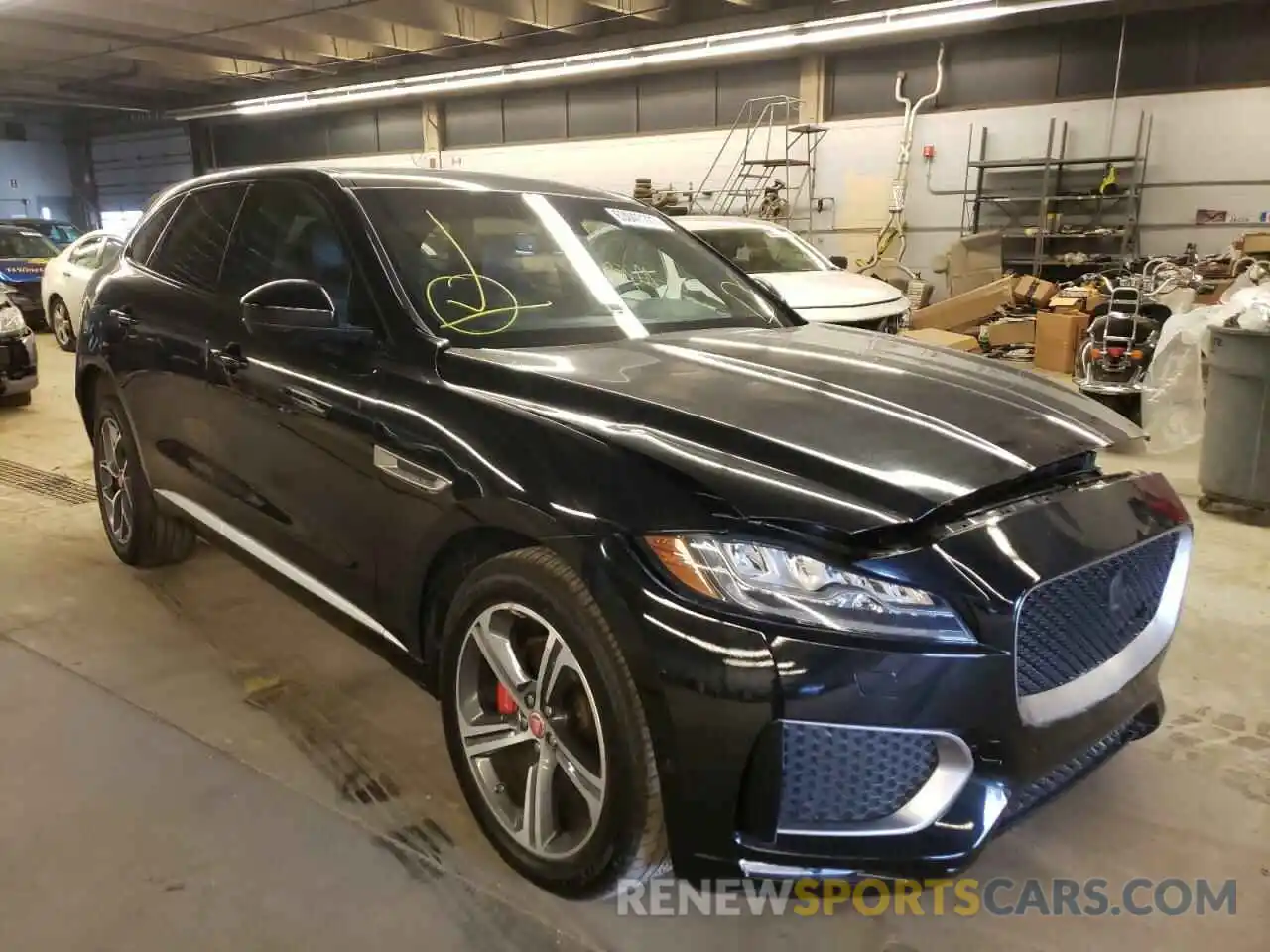 1 Photograph of a damaged car SADCM2FV3KA603767 JAGUAR F-PACE 2019