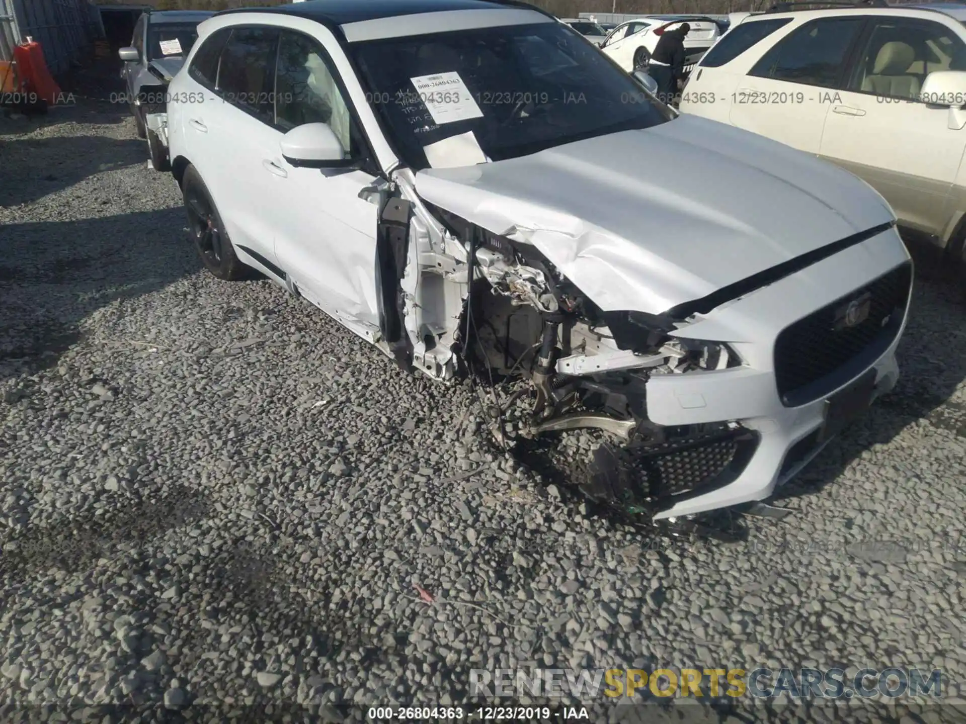 6 Photograph of a damaged car SADCM2FV4KA355531 JAGUAR F-PACE 2019