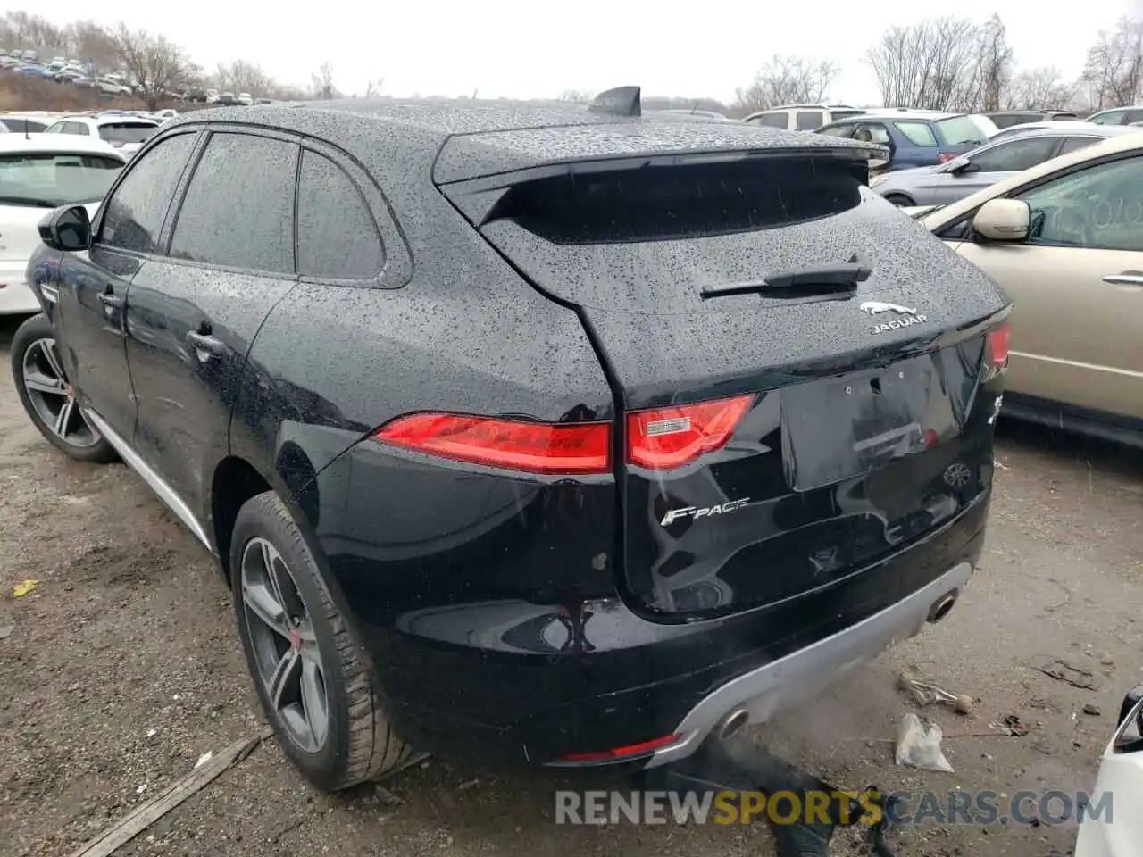 3 Фотография поврежденного автомобиля SADCM2FV4KA390568 JAGUAR F-PACE 2019