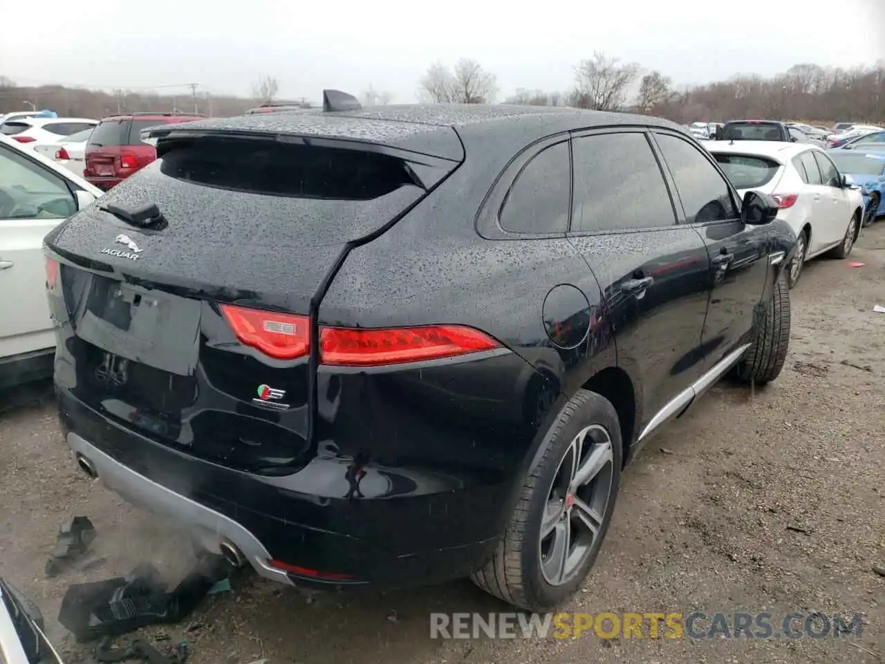 4 Фотография поврежденного автомобиля SADCM2FV4KA390568 JAGUAR F-PACE 2019