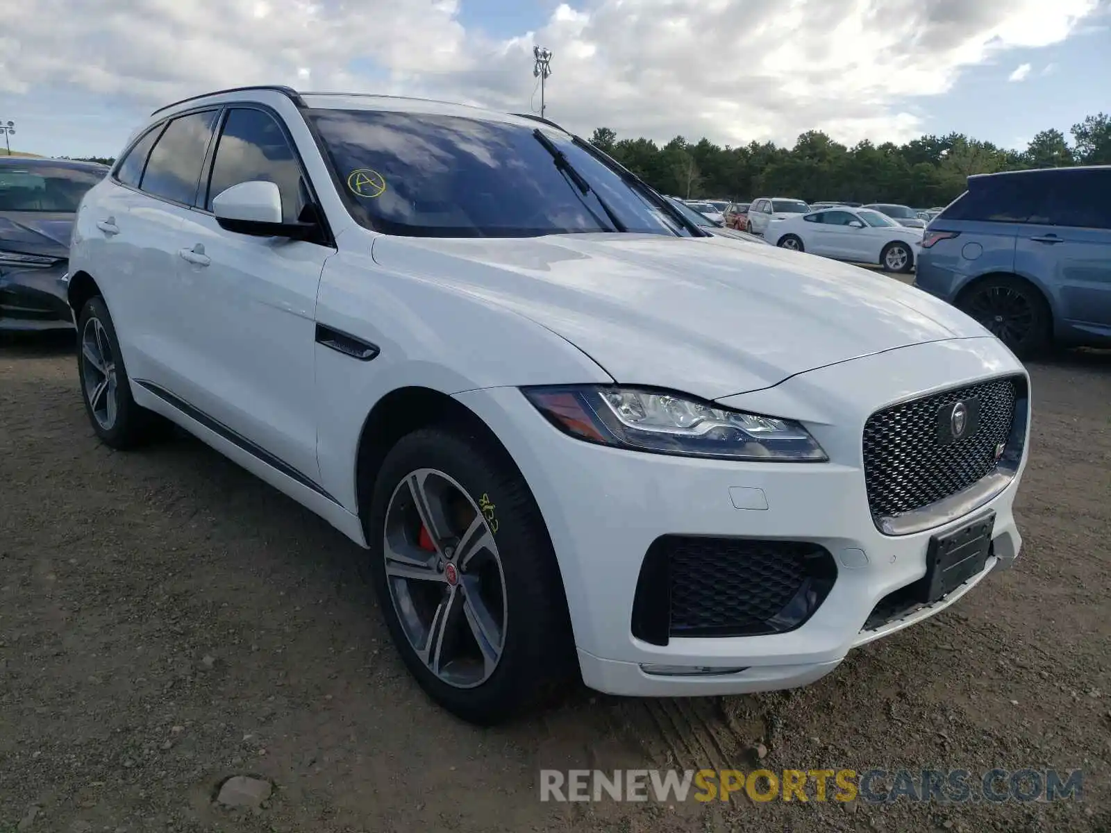 1 Фотография поврежденного автомобиля SADCM2FV4KA391171 JAGUAR F-PACE 2019