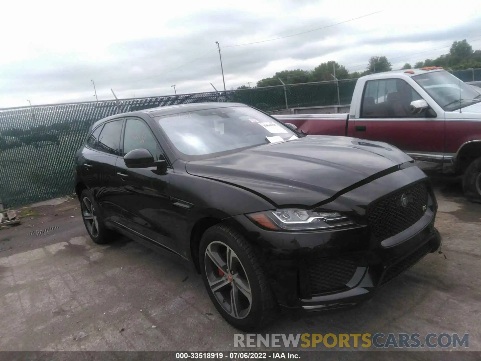 1 Фотография поврежденного автомобиля SADCM2FV5KA368983 JAGUAR F-PACE 2019